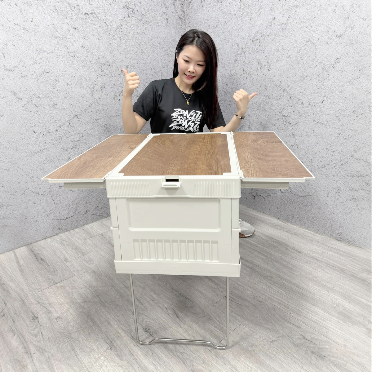 【西華SILWA】 多變收納箱 (含木蓋含支架) DC21