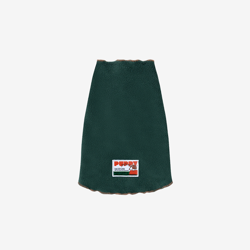 puppygallery｜ 保暖搖粒絨上衣 綠