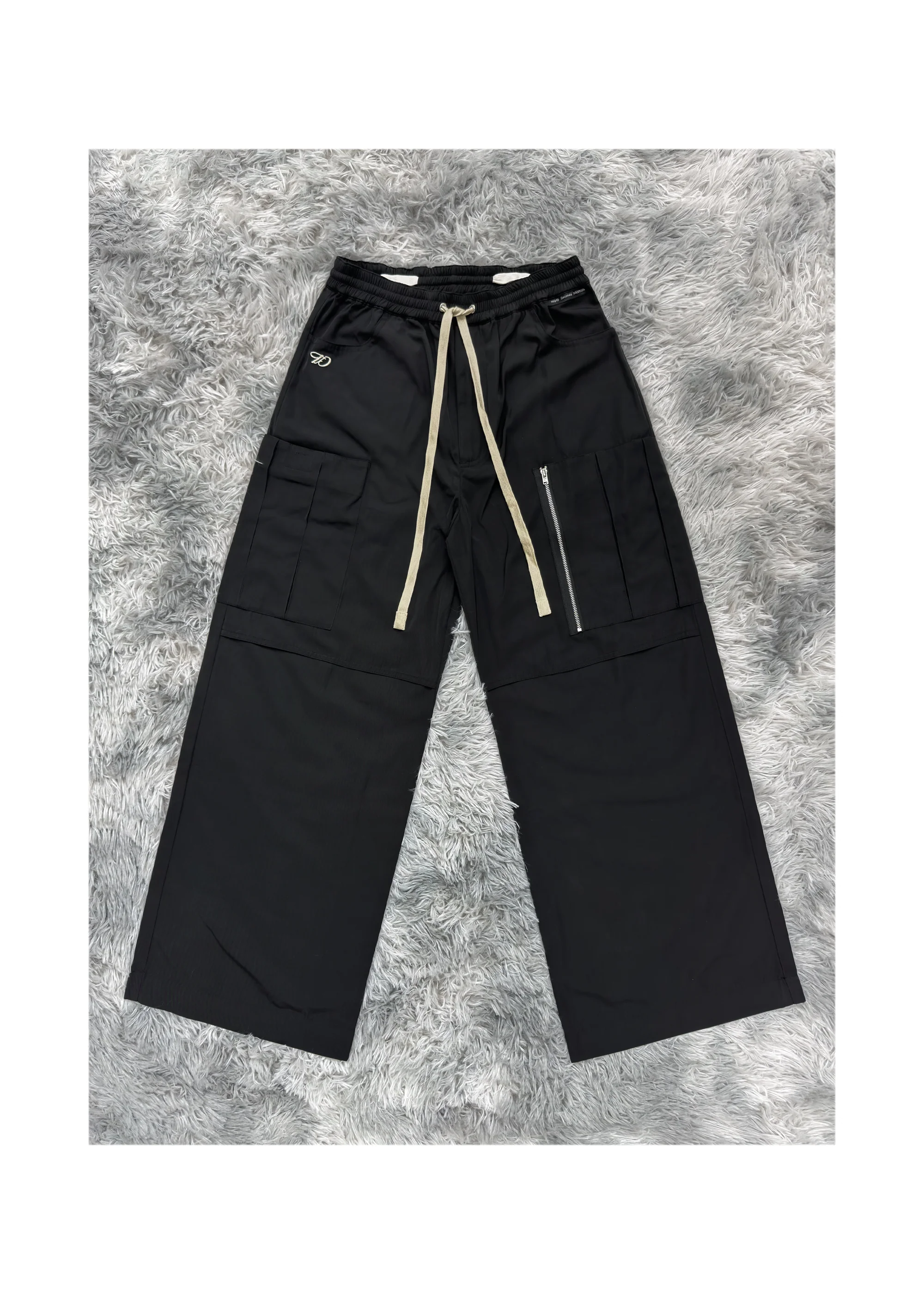 1dyLL / 10SS EASY CARGO PANTS - BLACK