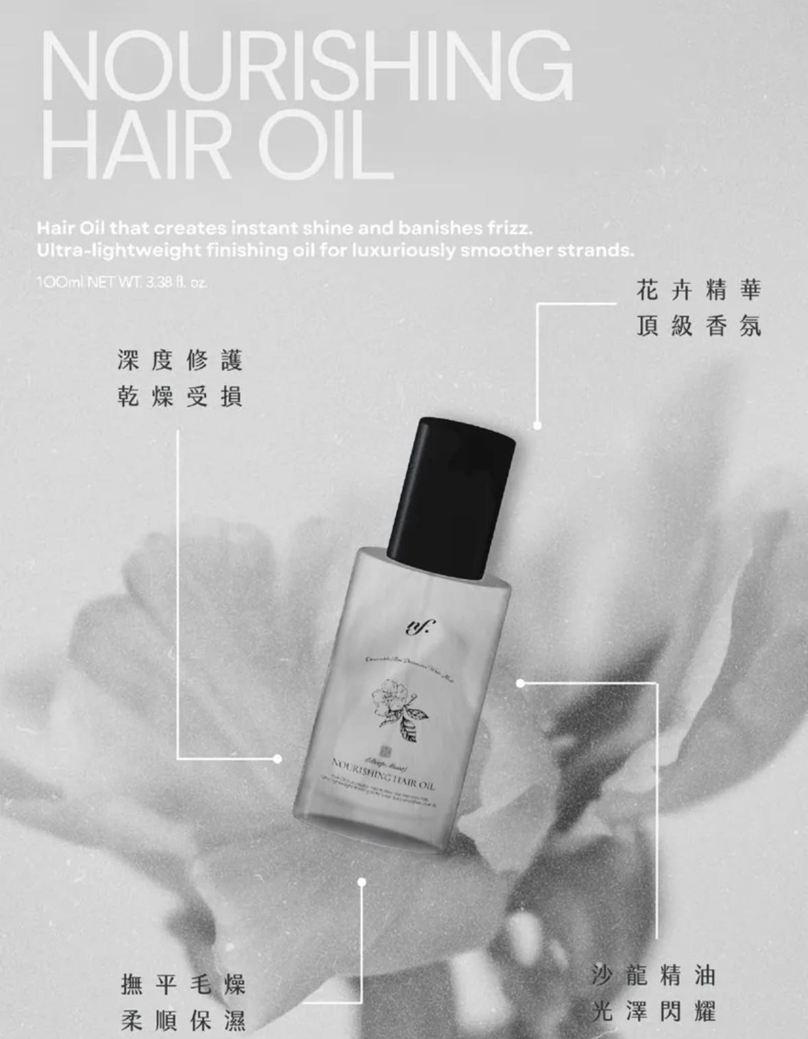 長效精萃護髮精油+頭皮水