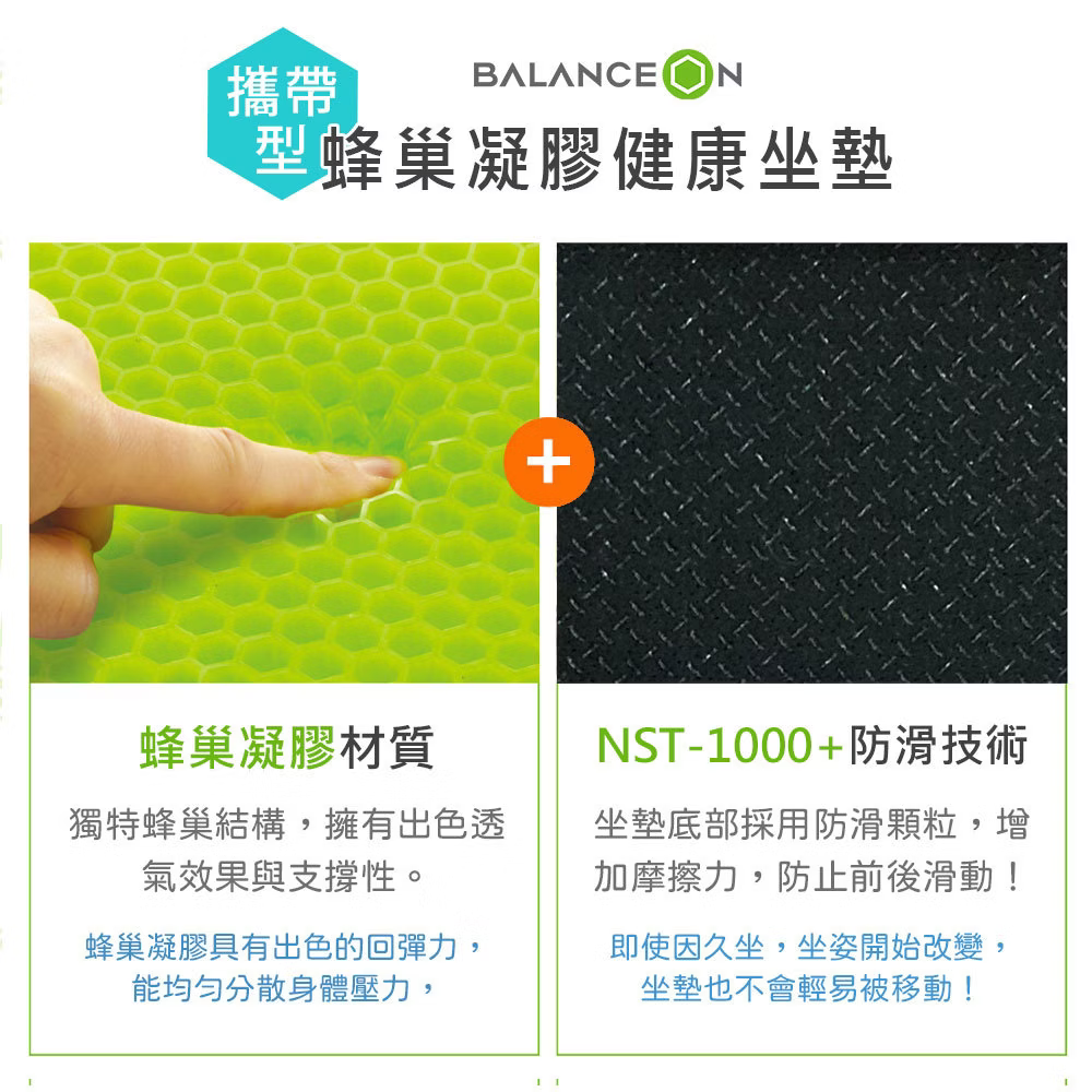 攜帶式蜂巢坐墊