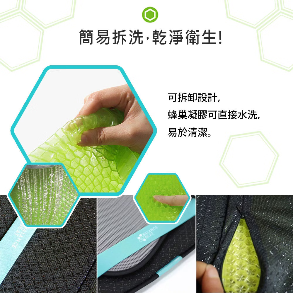 攜帶式蜂巢坐墊