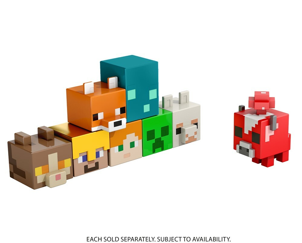 Minecraft 當個創世神 迷你生物頭顱系列 MMC03243 (隨機發貨)