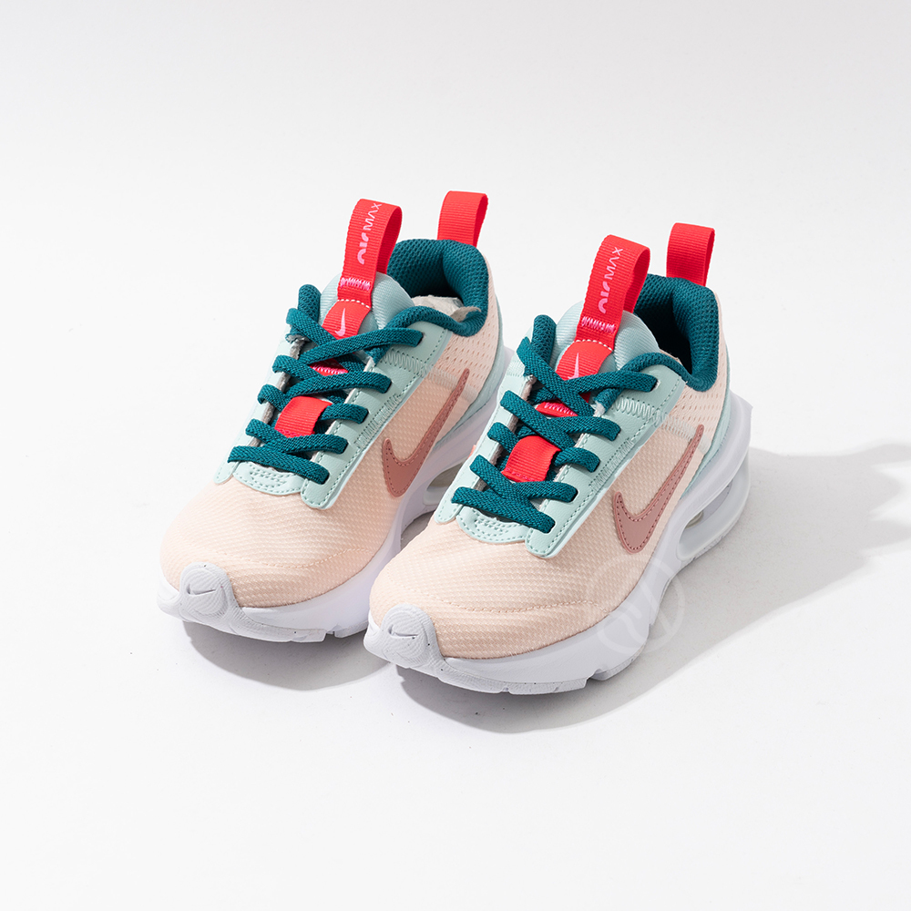 Nike Air Max Intrlk Lite 中童 藍粉橘 運動 小朋友 氣墊 緩震 慢跑鞋 DH9394-800