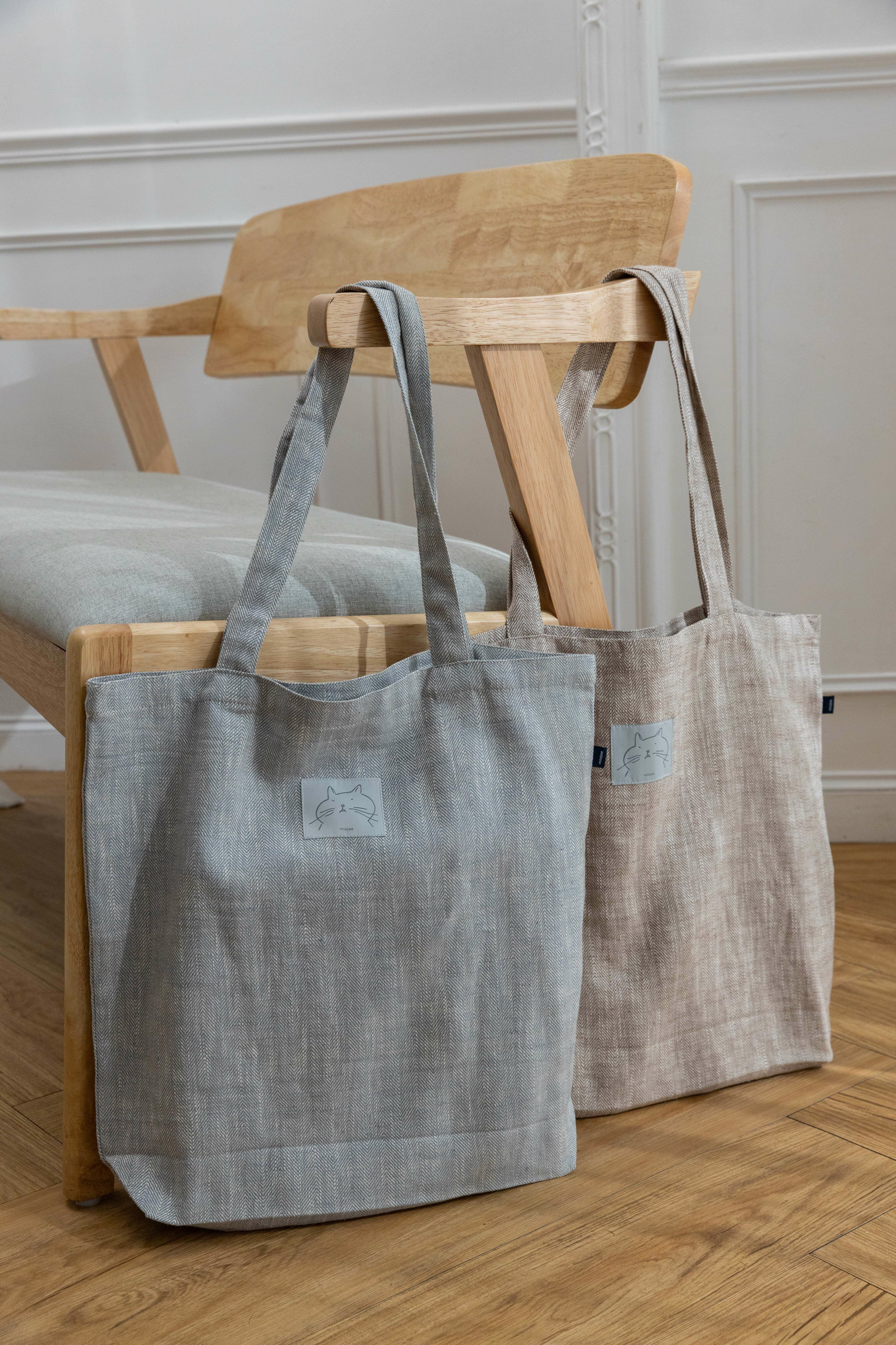 miojae．質感帆布袋┃共兩色（限量售完不補）