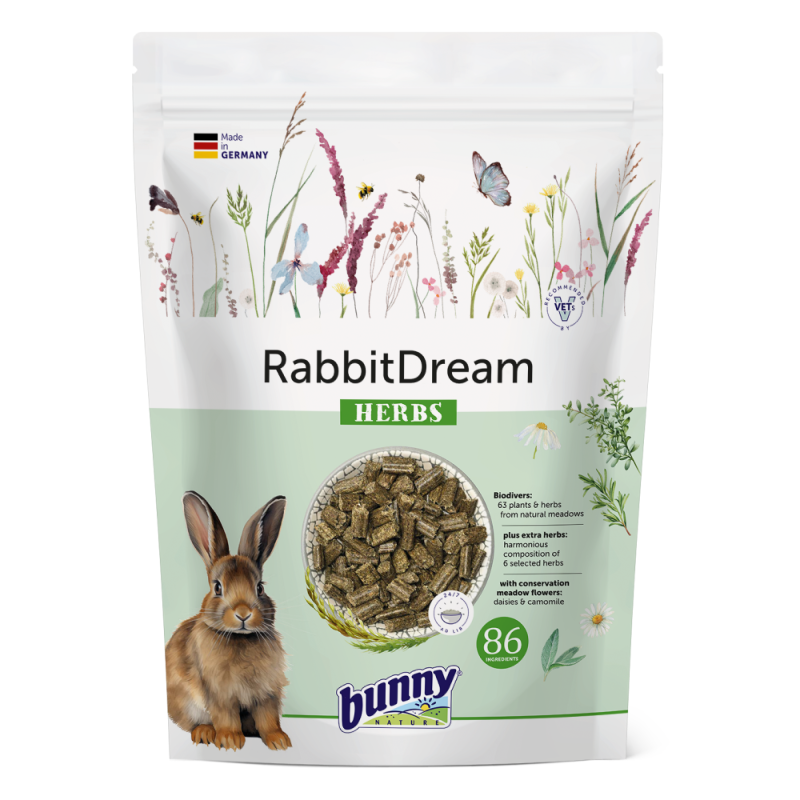 Bunny Nature RabbitDream 草本成兔糧 - 600g