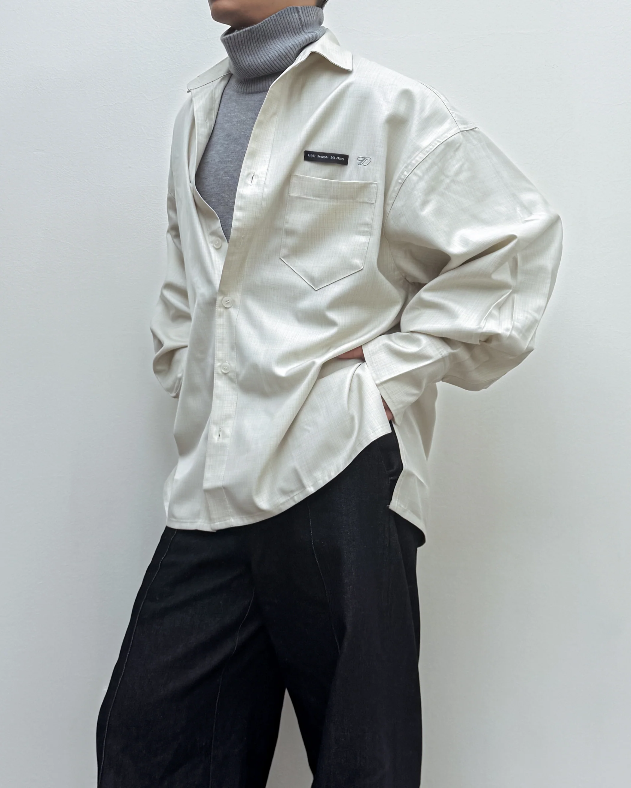 1dyLL / 10SS ENGINEER SHIRT - BEIGE CHECK