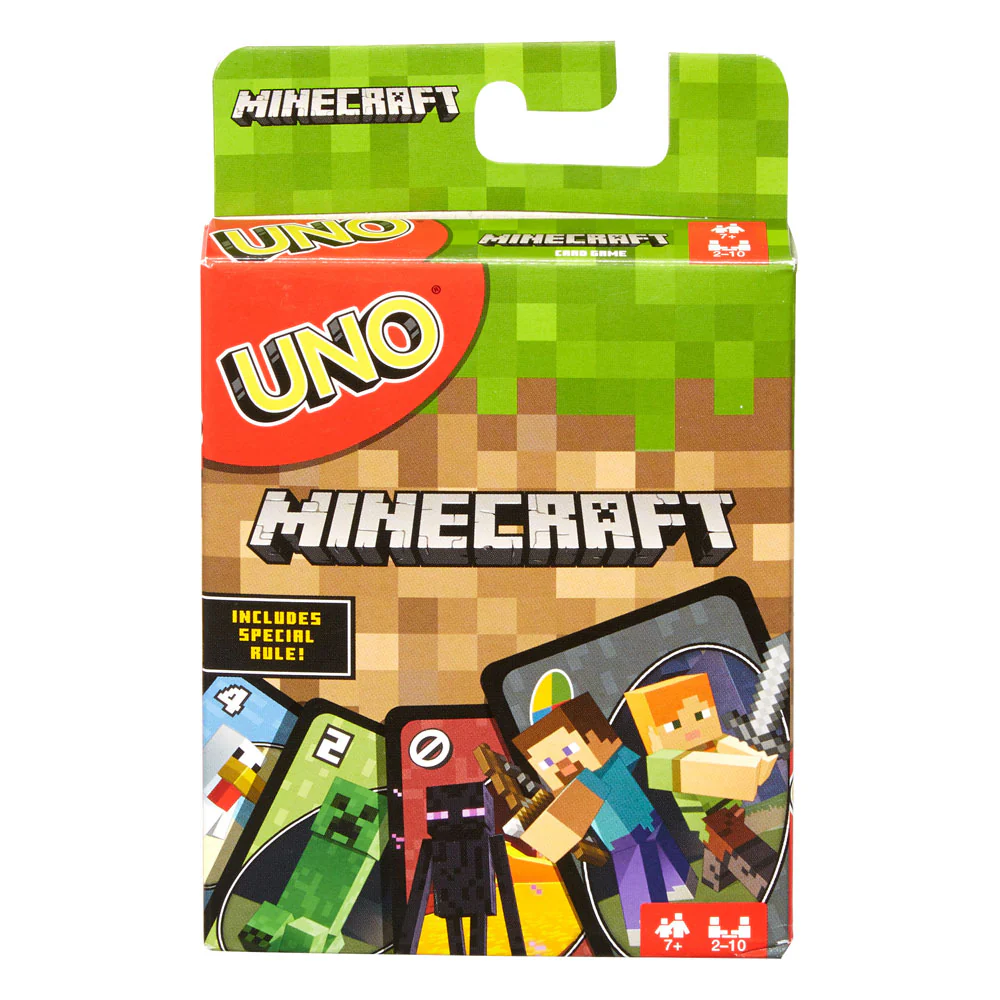 《 MATTEL 》  UNO MINECRAFT