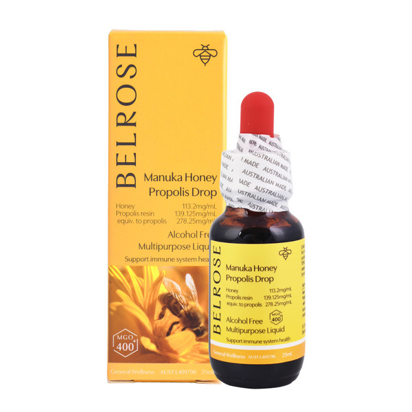 澳洲 BELROSE 麥蘆卡蜂膠 MGO400 滴劑 25ml