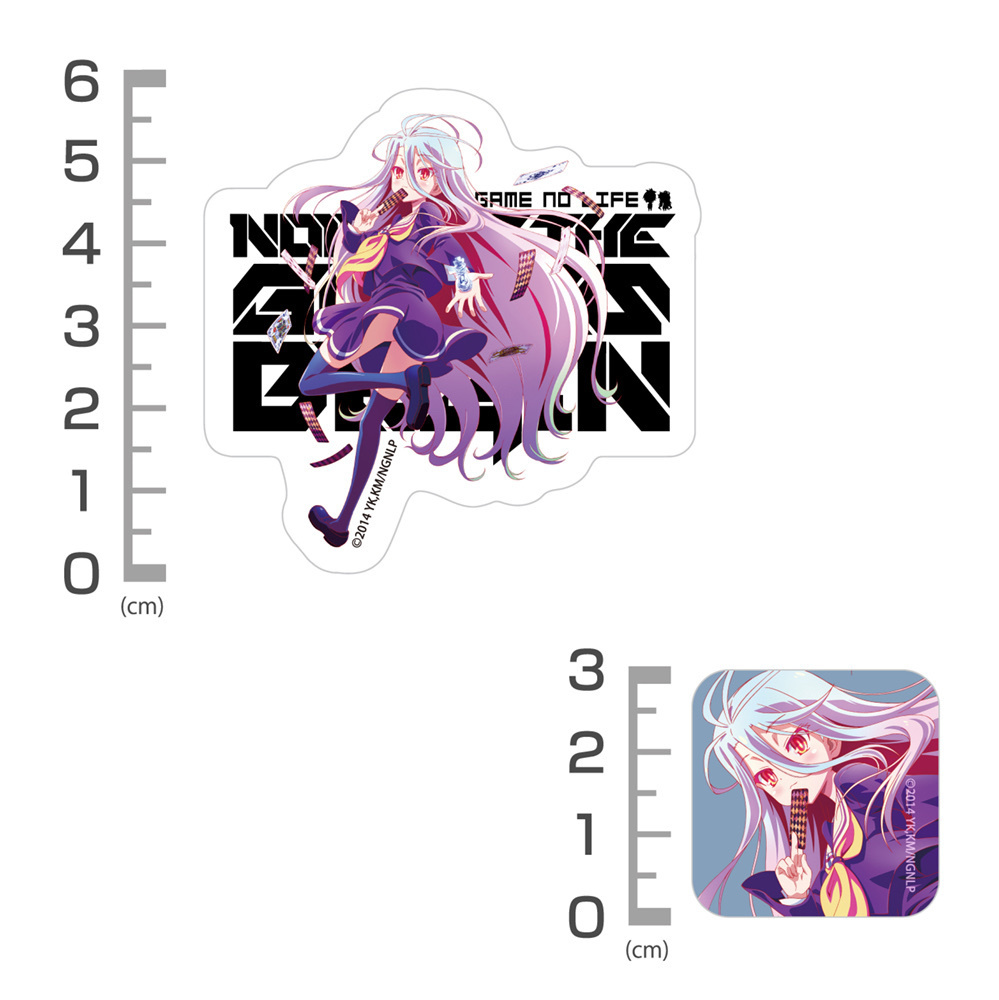 Cospa 1111 「白」 ミニステッカーセット [ノーゲーム・ノーライフ]