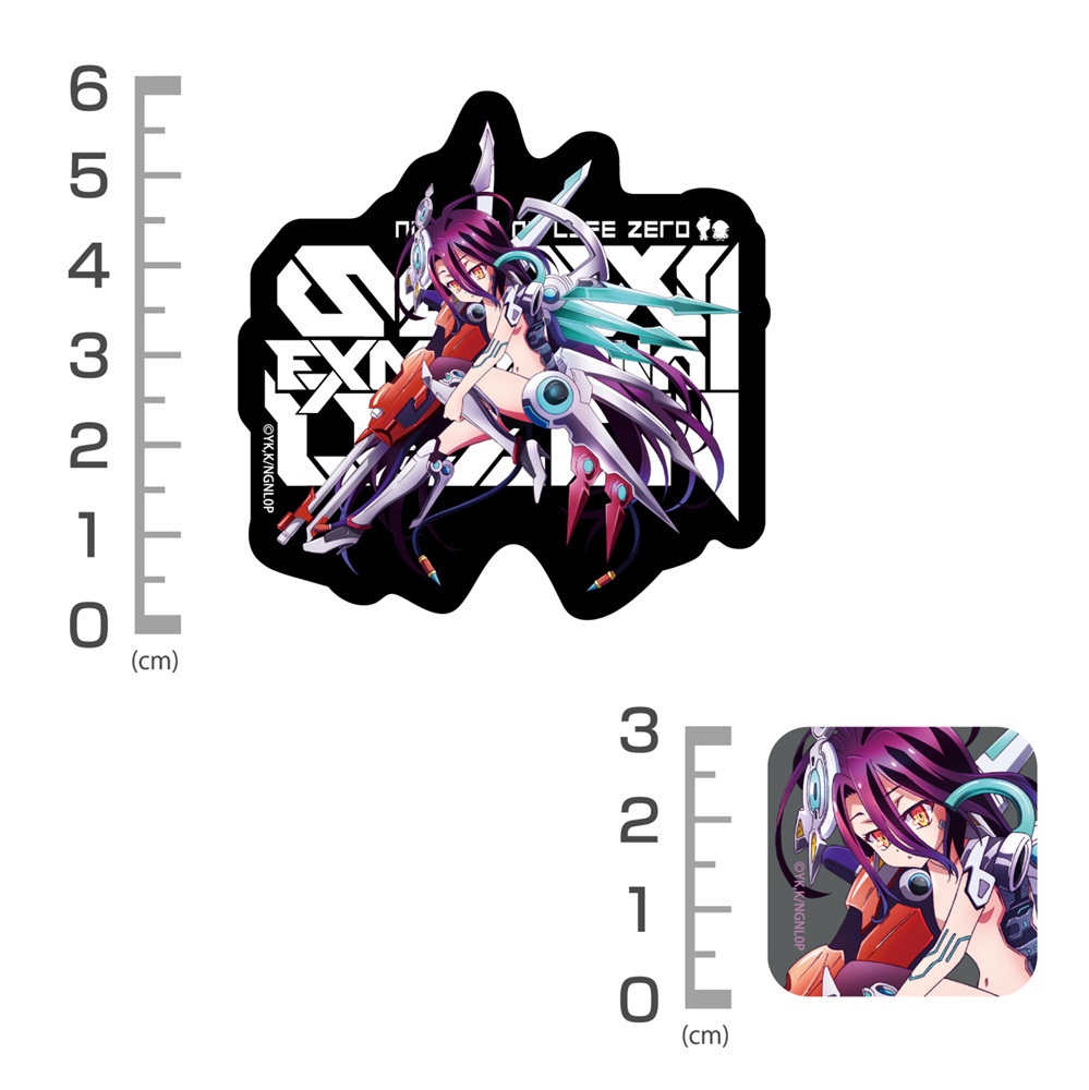 Cospa 1111 シュヴィ ミニステッカーセット [ノーゲーム・ノーライフ ゼロ]