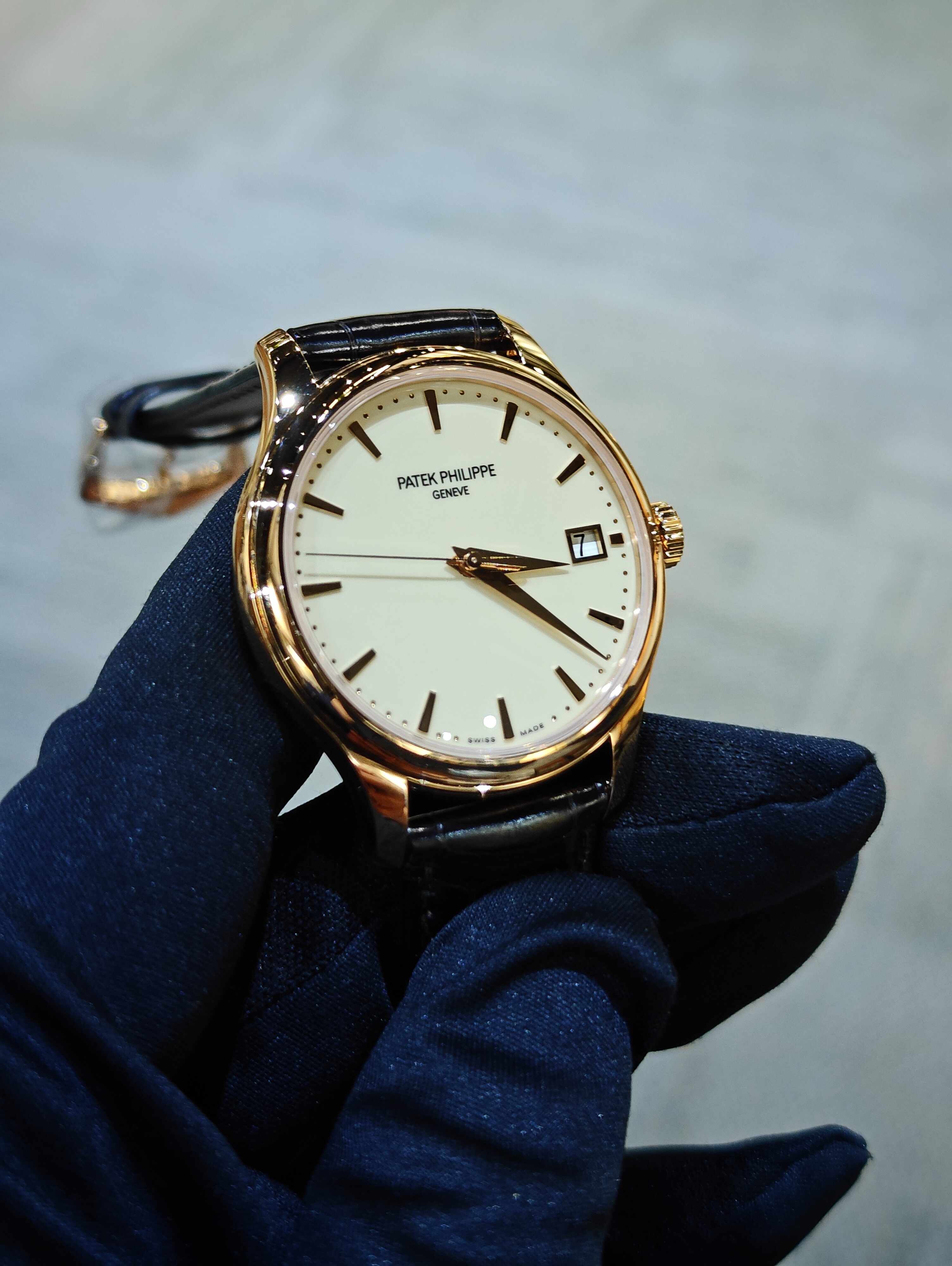 BRAND NEW 5227R 5227 PATEK CALATRAVA WHITE DIAL ROSE GOLD 39 MM