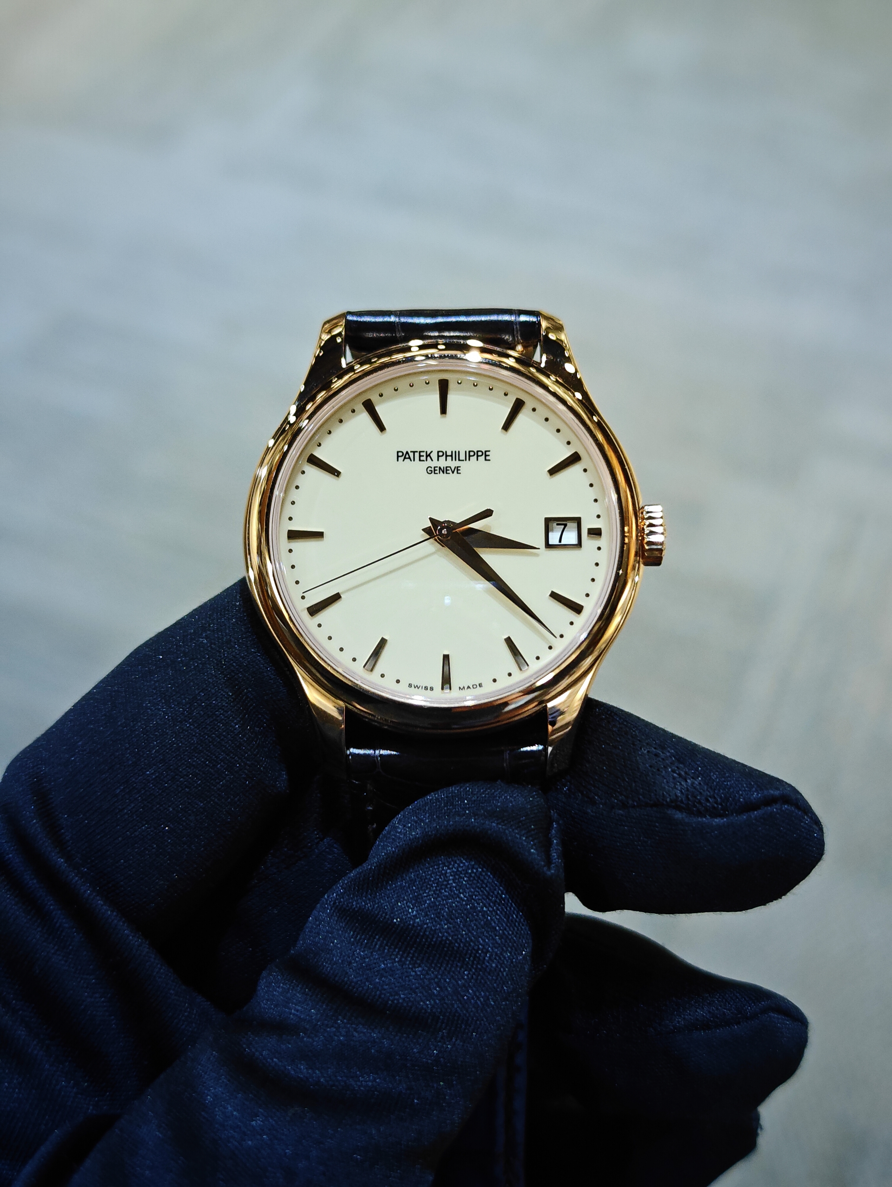 BRAND NEW 5227R 5227 PATEK CALATRAVA WHITE DIAL ROSE GOLD 39 MM