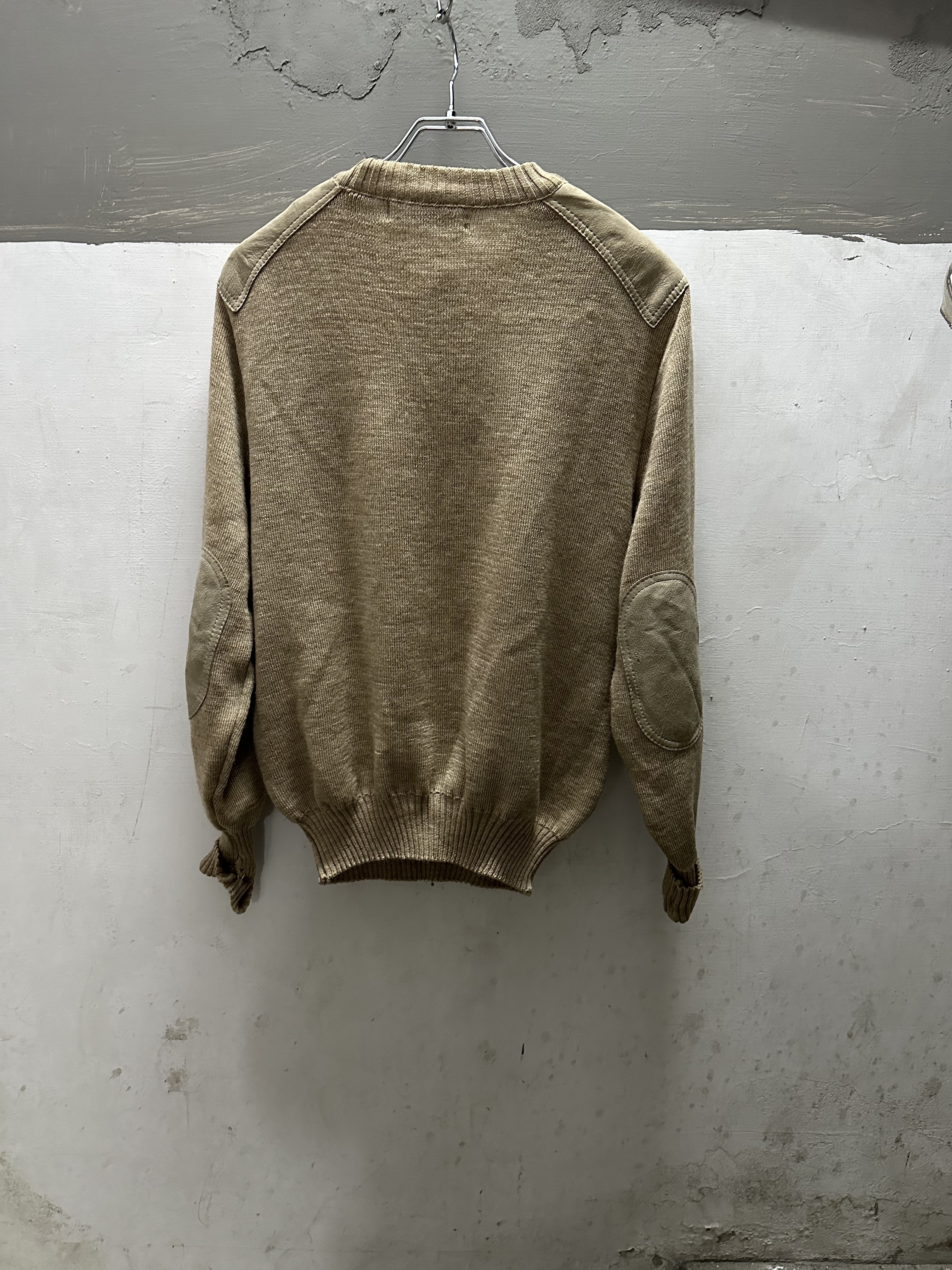 80-90s Burberry Wool Sweater Made in England