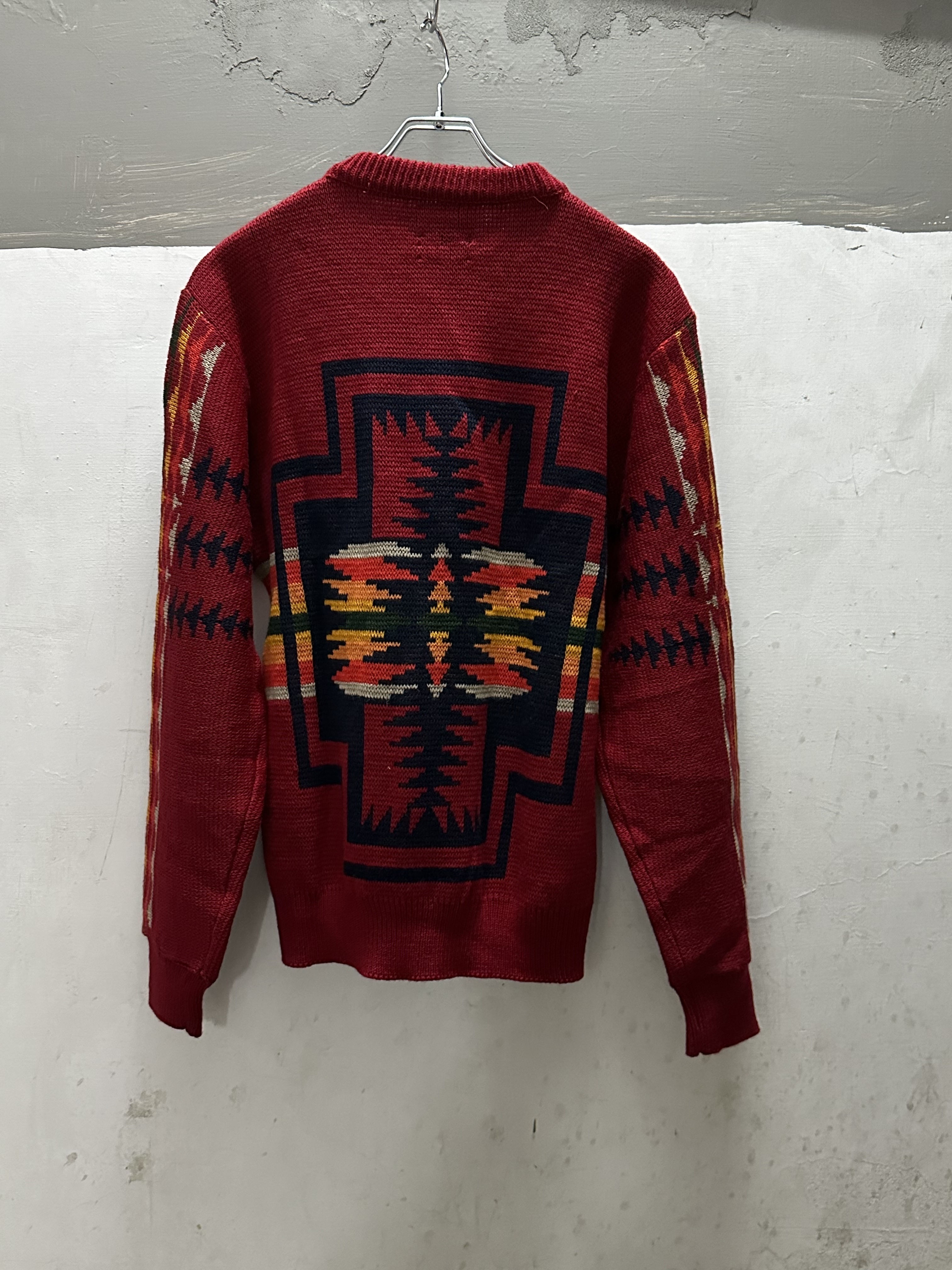 90s PENDLETON Wool Sweater  Made in USA Deadstock