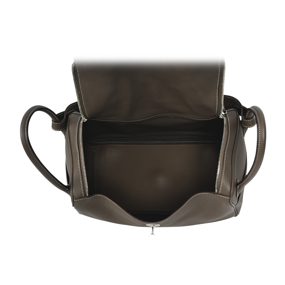 【HERMES】銀釦 TOGO皮 Lindy 34cm(大象灰)H050164CK 18