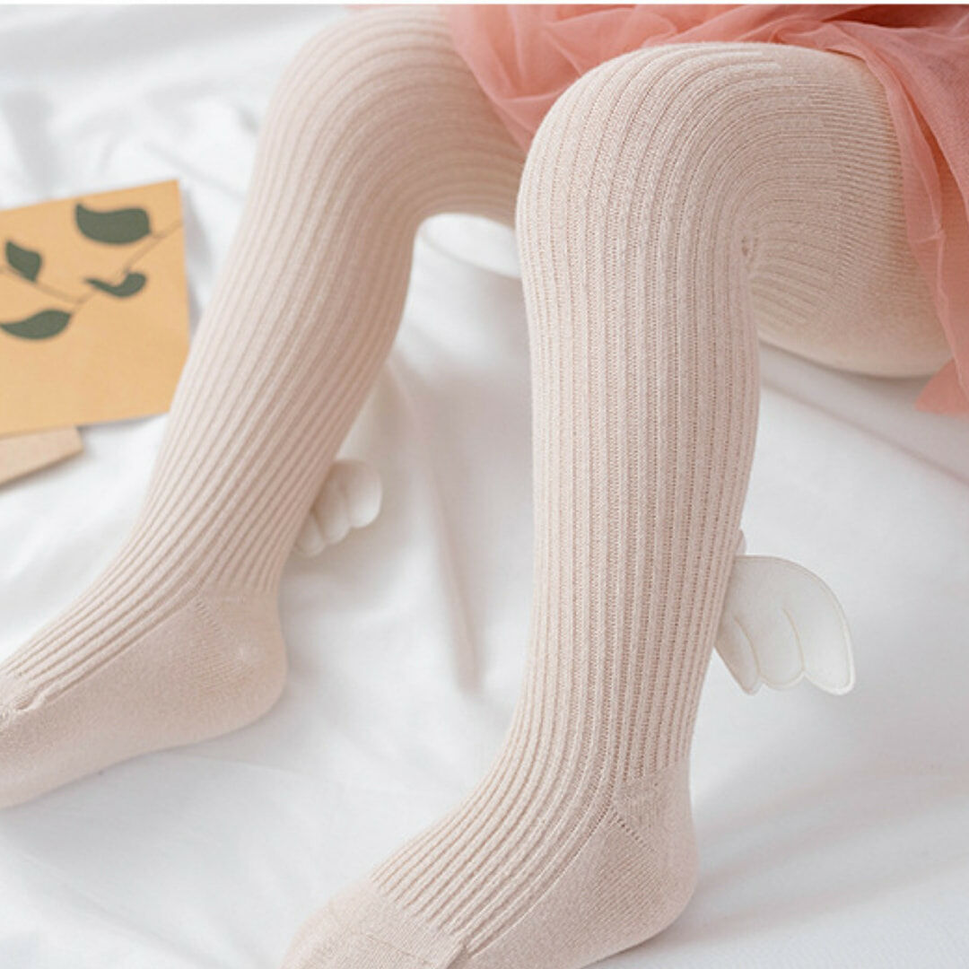 氣質造型褲襪-天使翅膀-正面