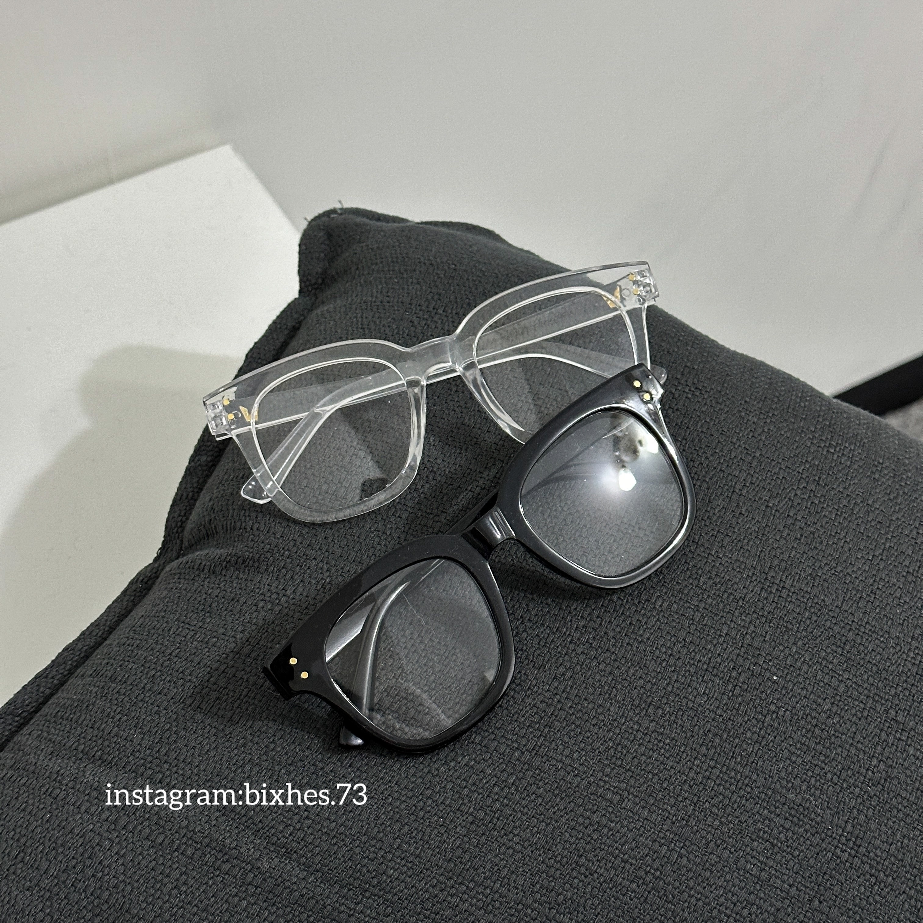 粗框透明眼鏡(J00022)