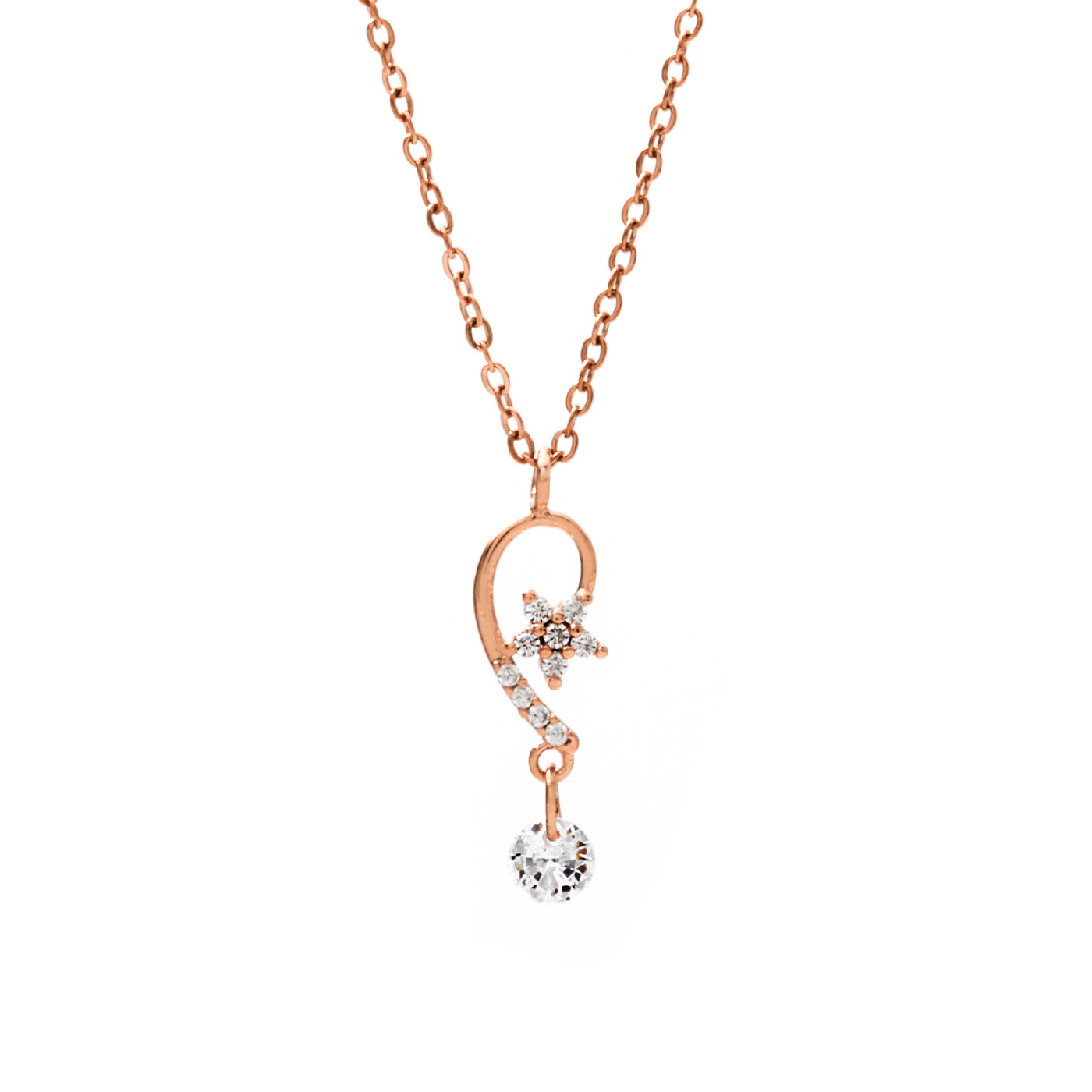 平價飾品,星星,鋯石,項鍊