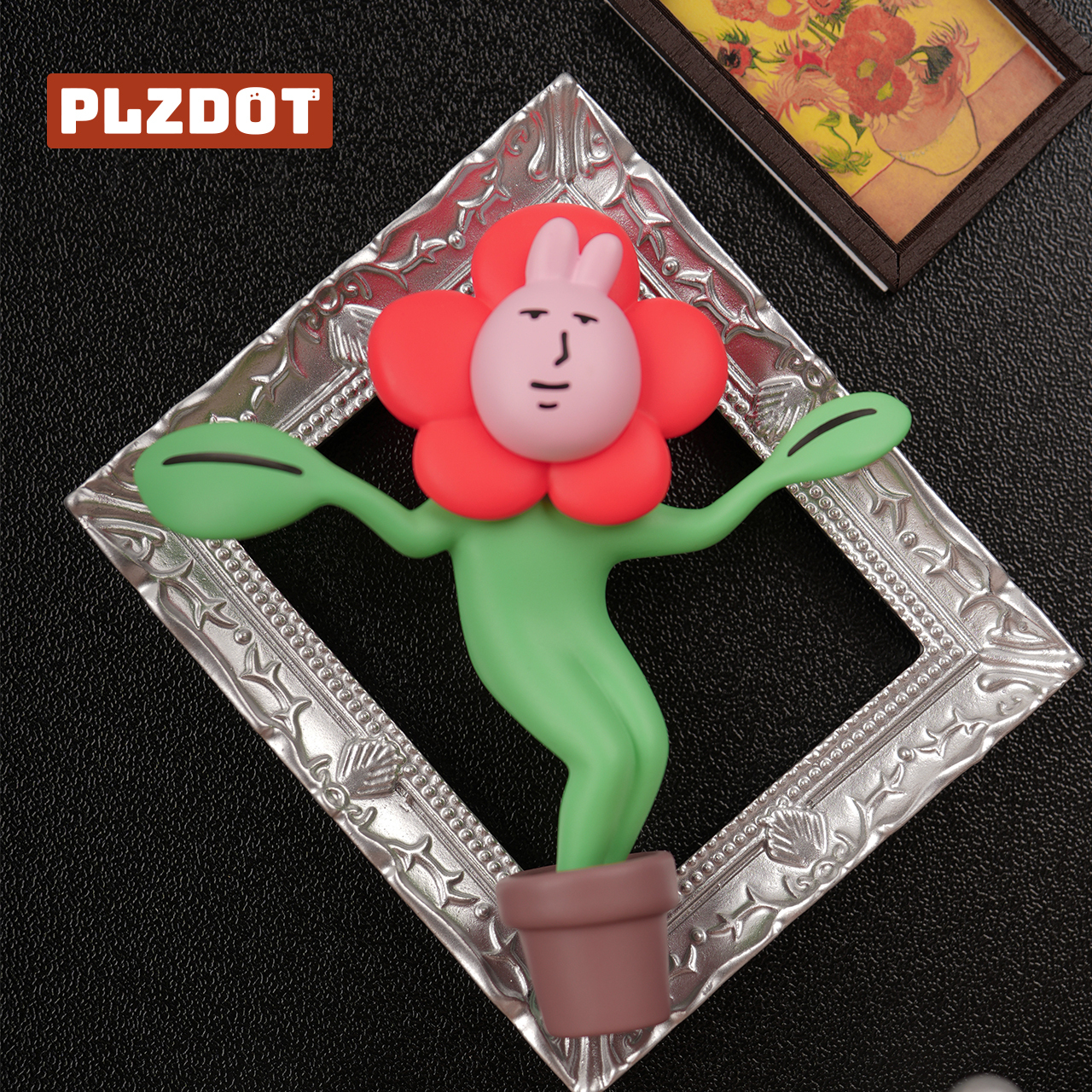 粉紅兔子"抽象"系列Mini盲盒公仔 [單盒]