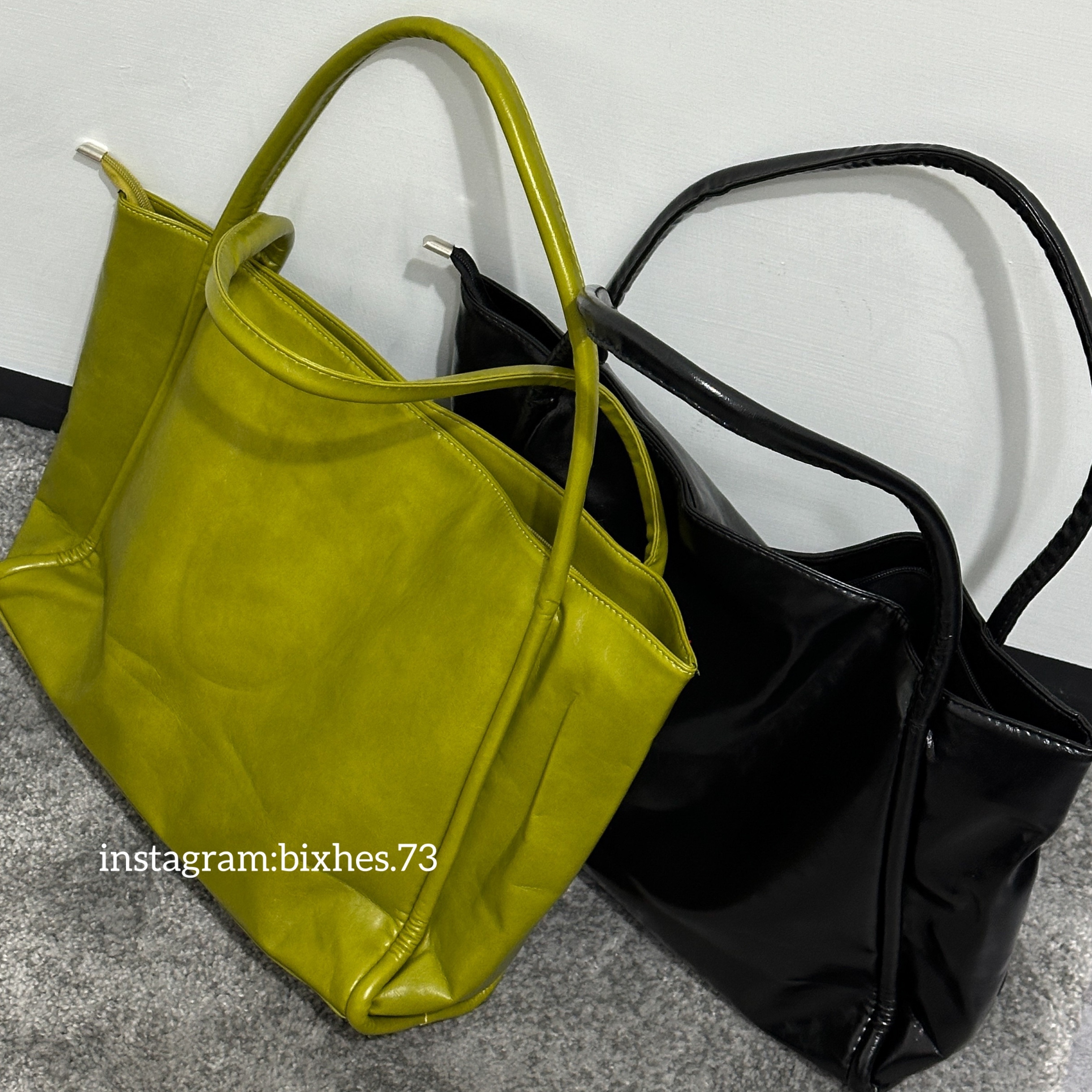 手提皮質托特包(M00042)