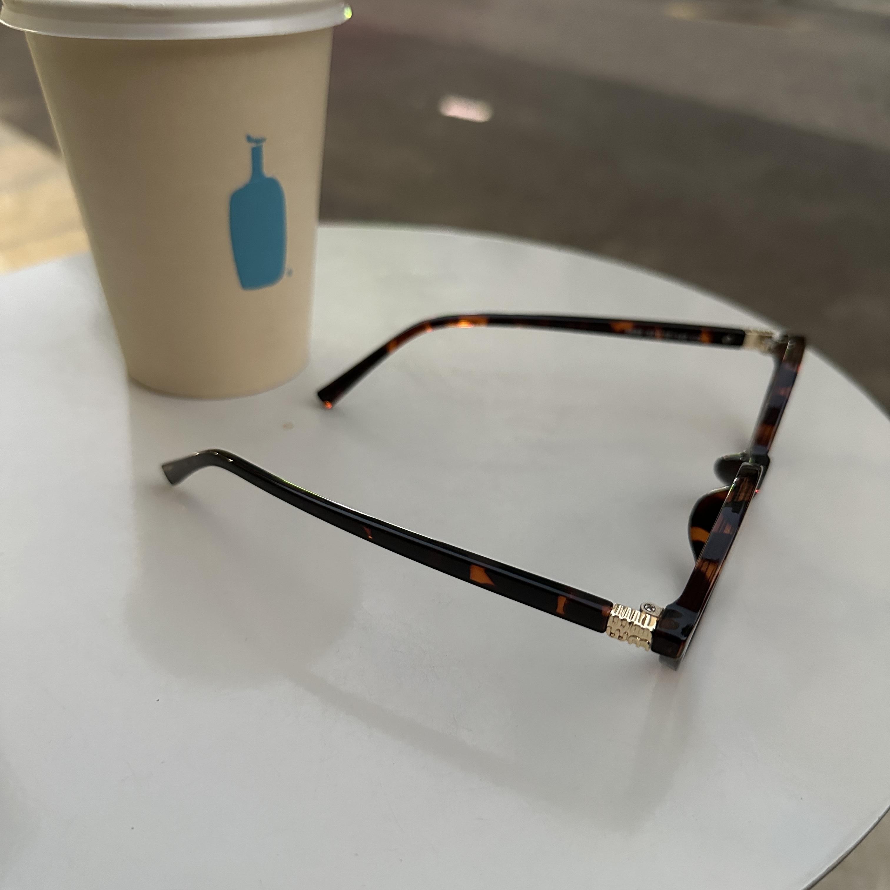 A1142 琥珀眼鏡（有透明鏡片）