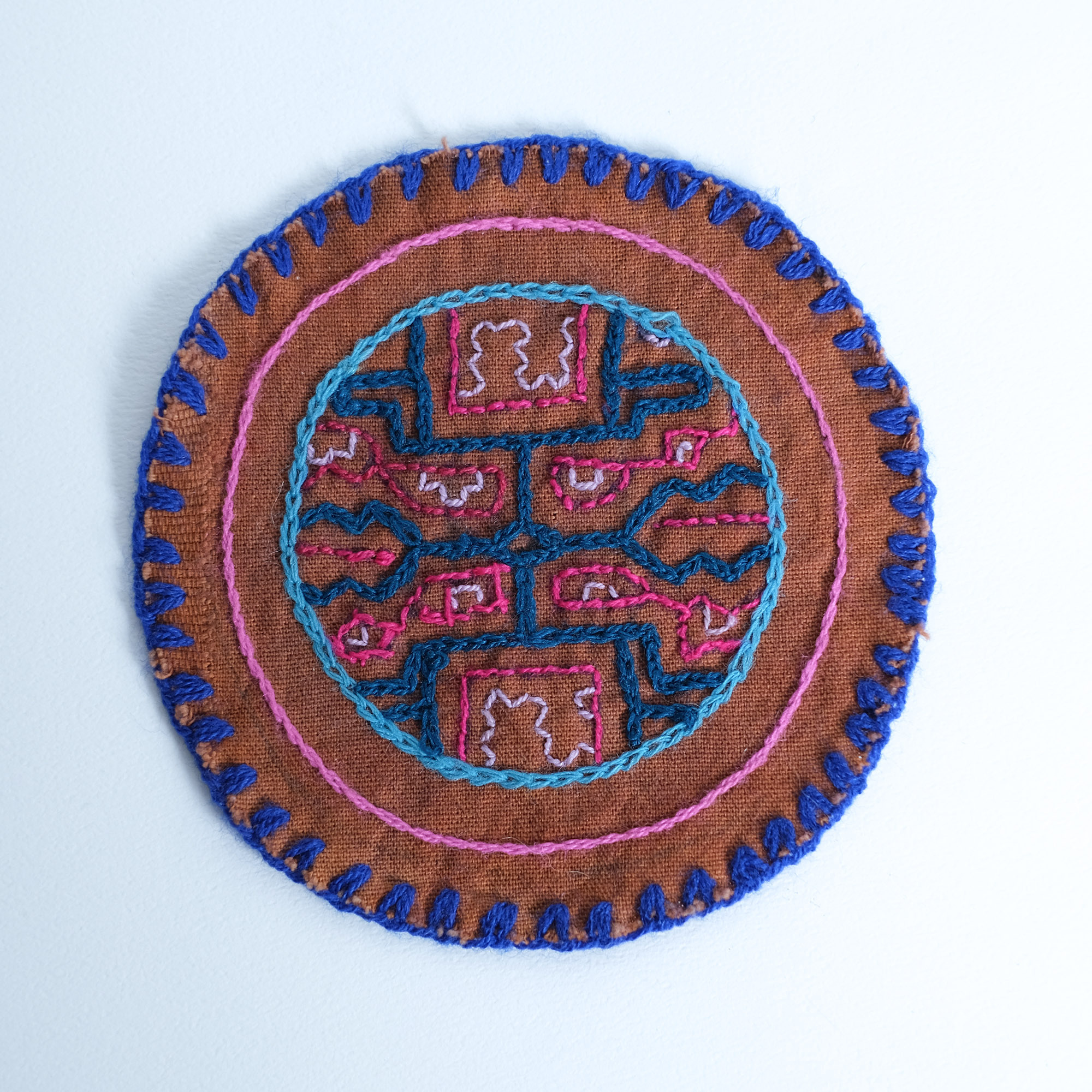 亞馬遜Shipibo族｜刺繡小布｜秘魯