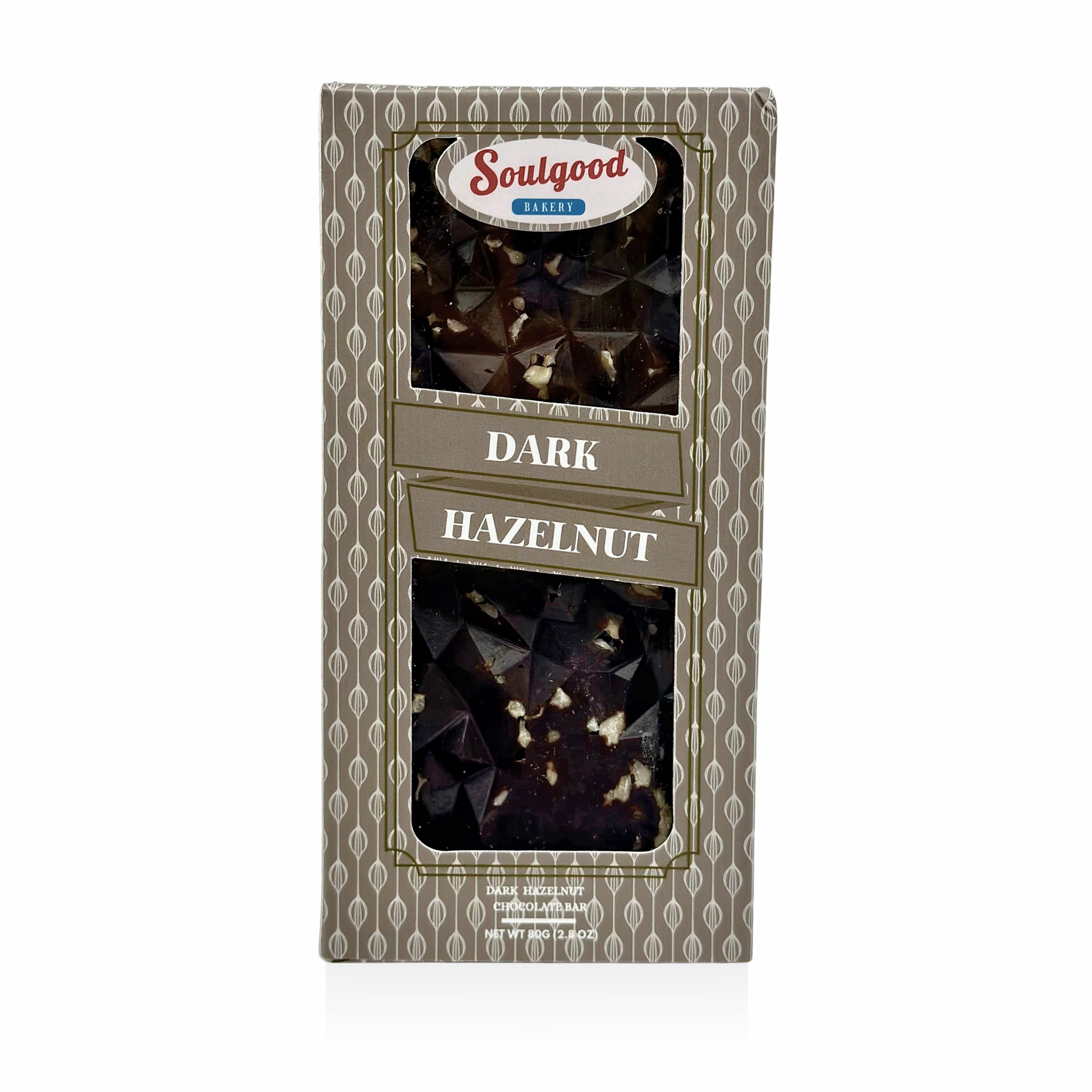 榛子 黑朱古力磚 Hazelnut Dark Chocolate Bar