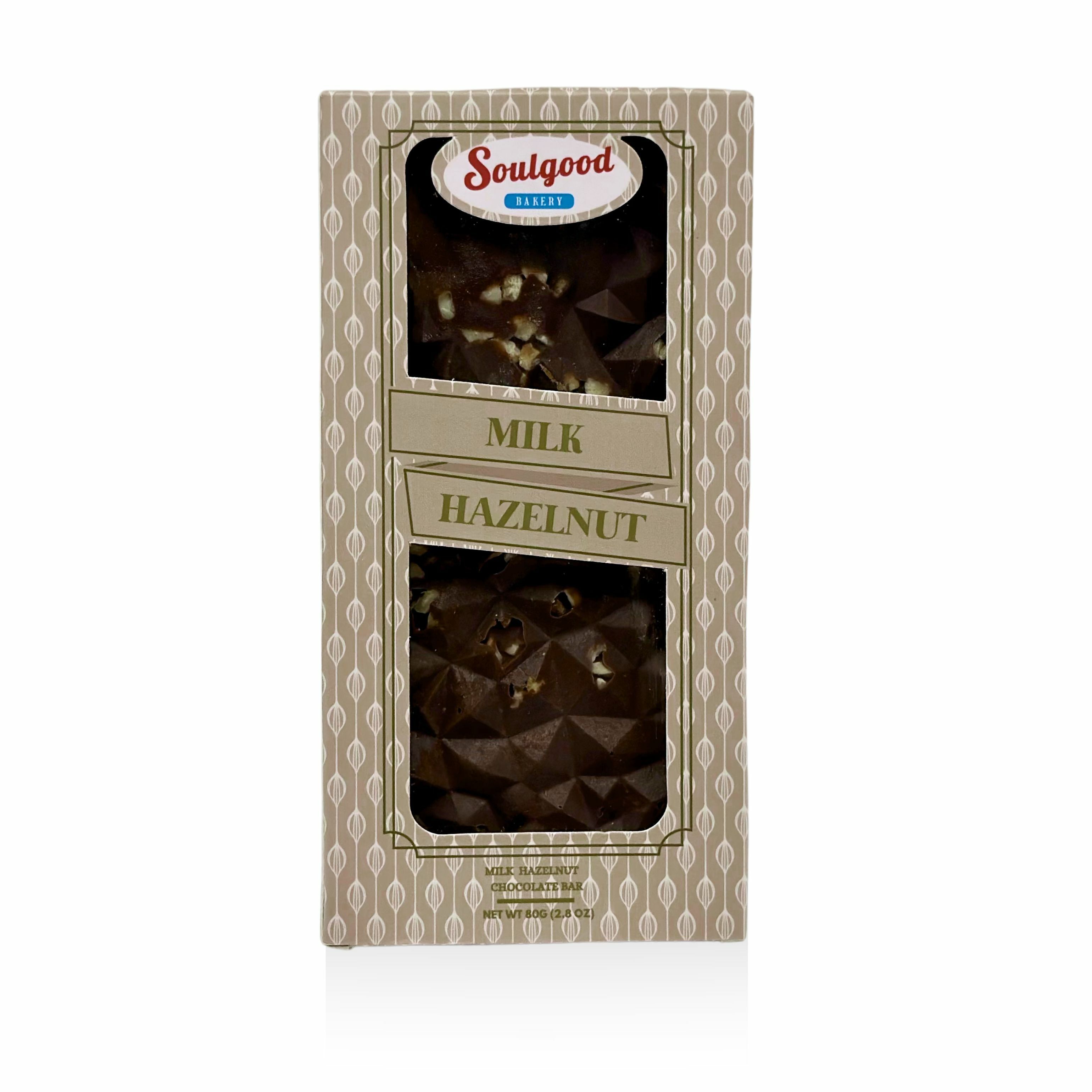 榛子 牛奶朱古力磚 Hazelnut Milk Chocolate Bar