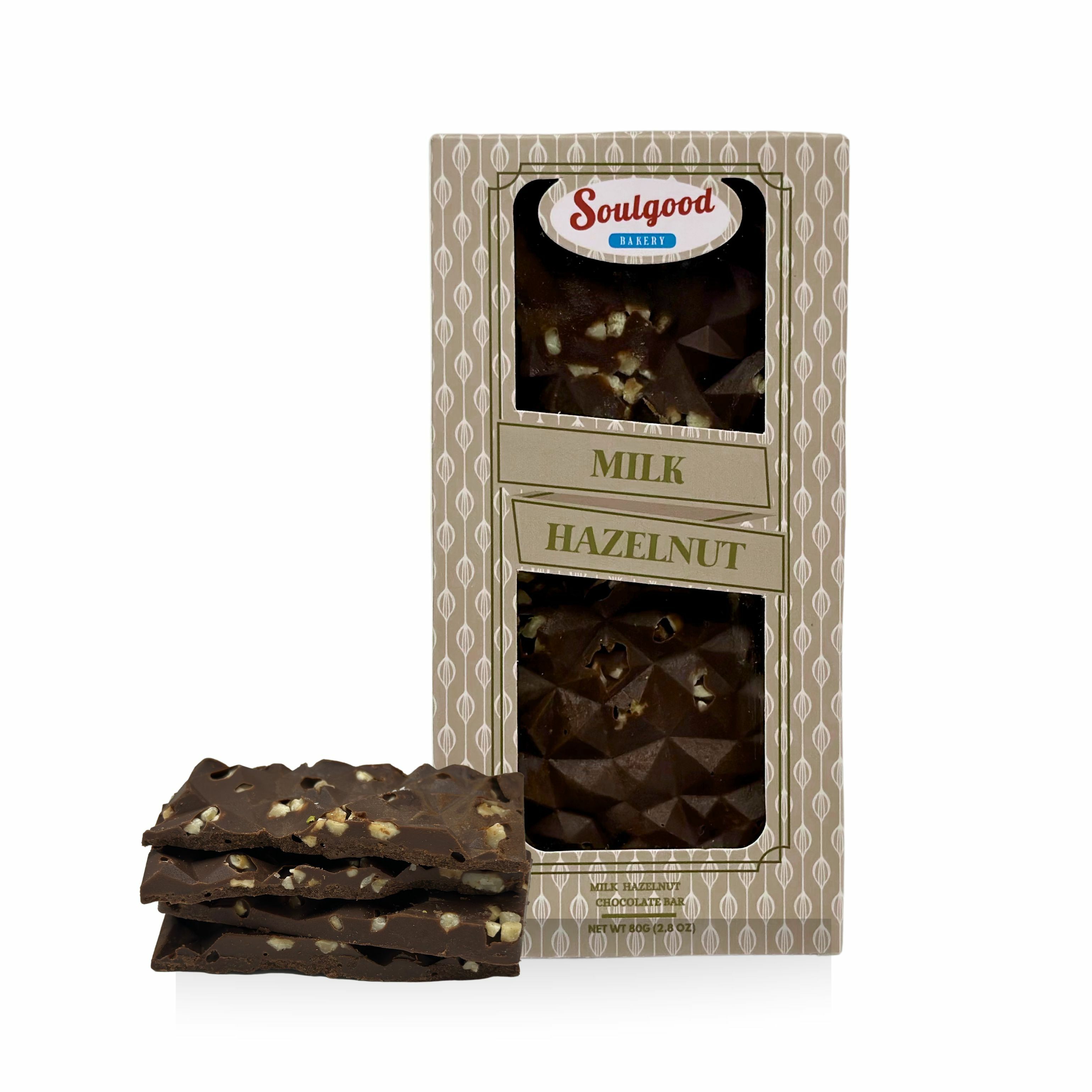 榛子 牛奶朱古力磚 Hazelnut Milk Chocolate Bar