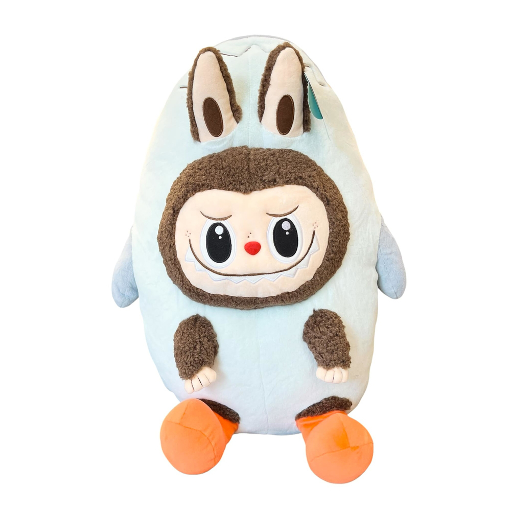 POP MART POP LAND THE MONSTER LABUBU 泡泡瑪特樂園限定 鯊魚抱枕 60CM