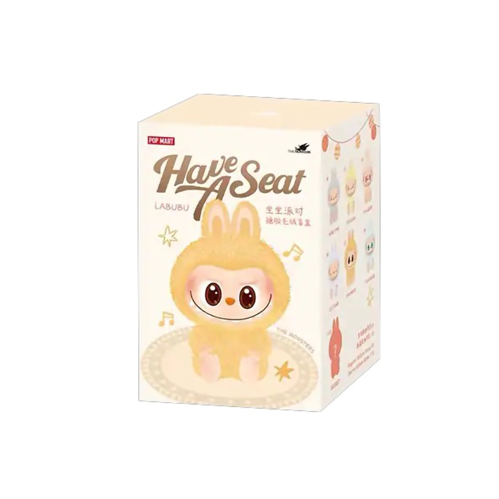 POP MART LABUBU HAVE A SEAT 坐坐派對系列 盲抽 泡泡瑪特 單抽