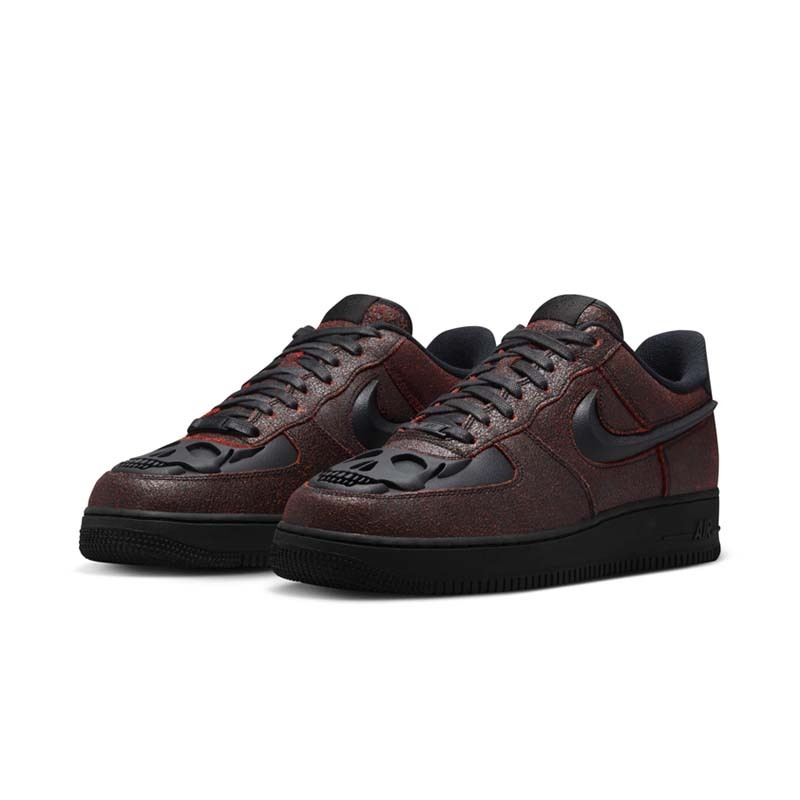 Nike Air Force 1 Low "Halloween" 骷髏頭 萬聖節 黑血紅 男鞋 HV2016-001 [台灣現貨]
