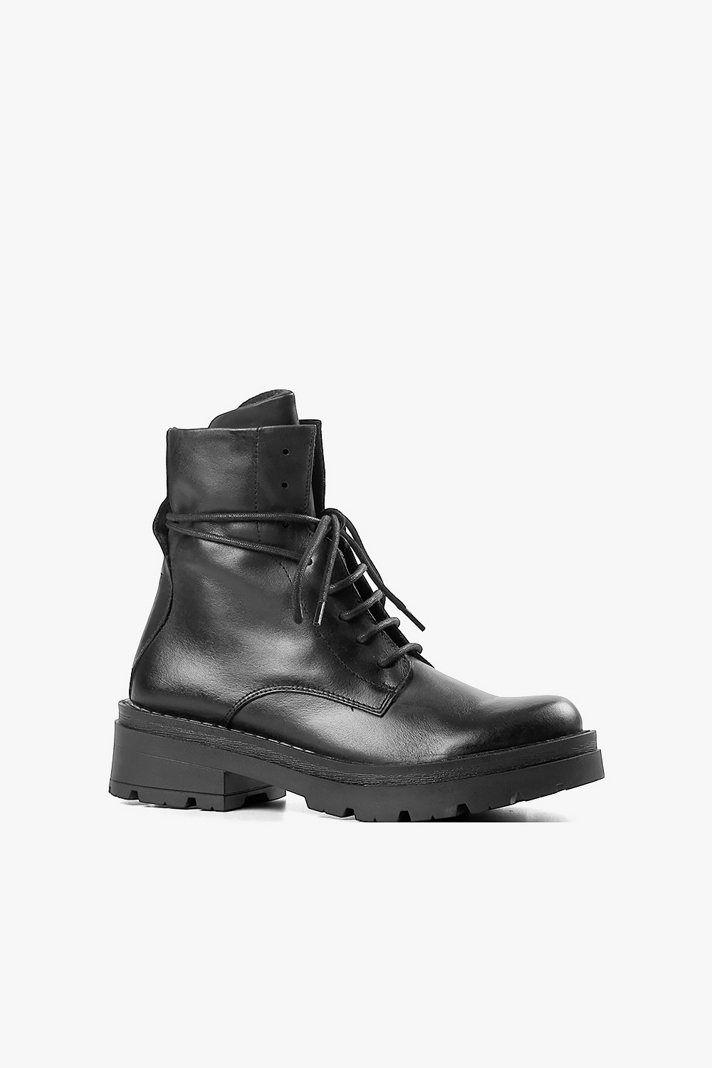 Paola 西班牙製綁帶短靴