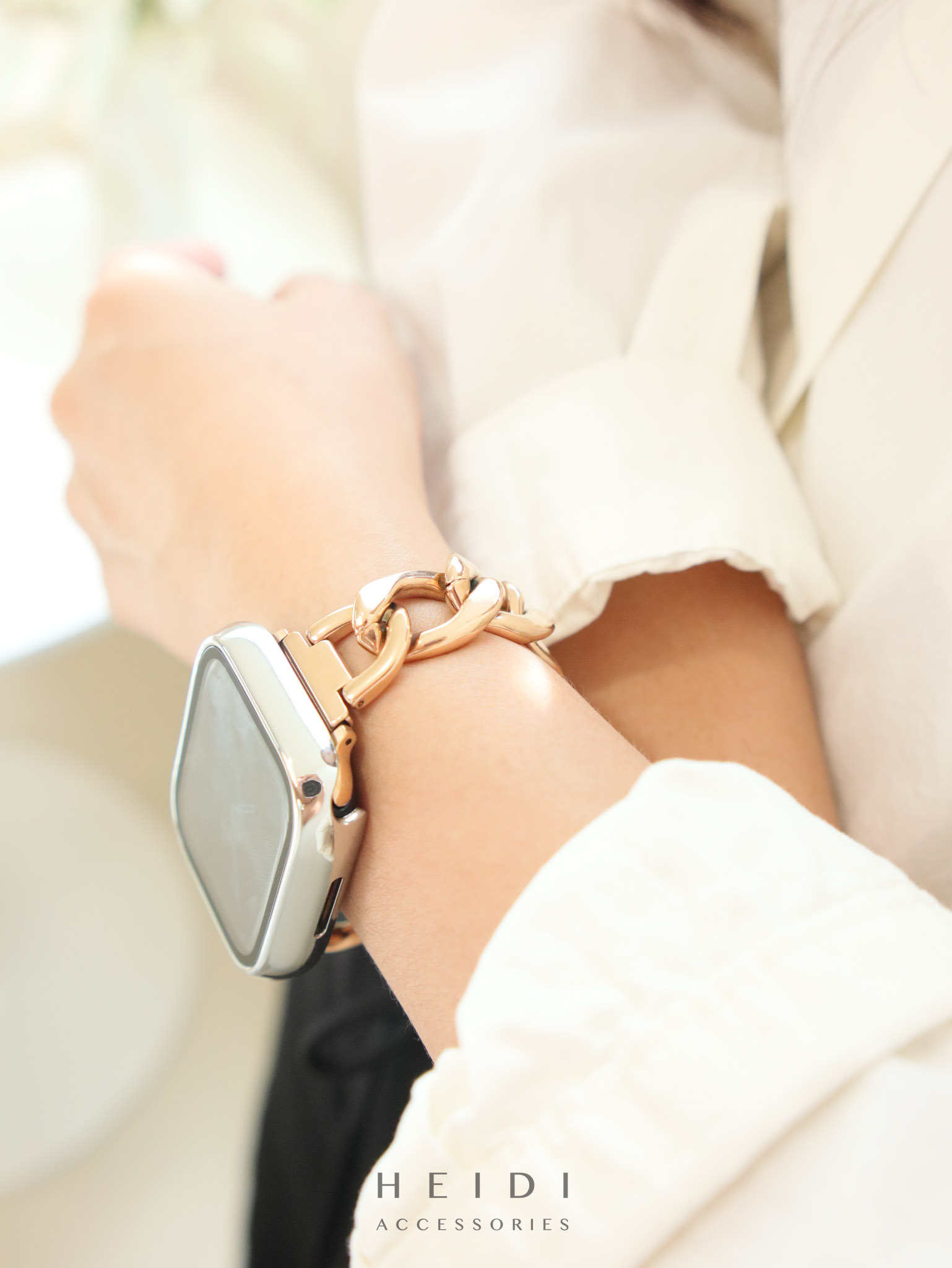 麻花不鏽鋼錶鍊