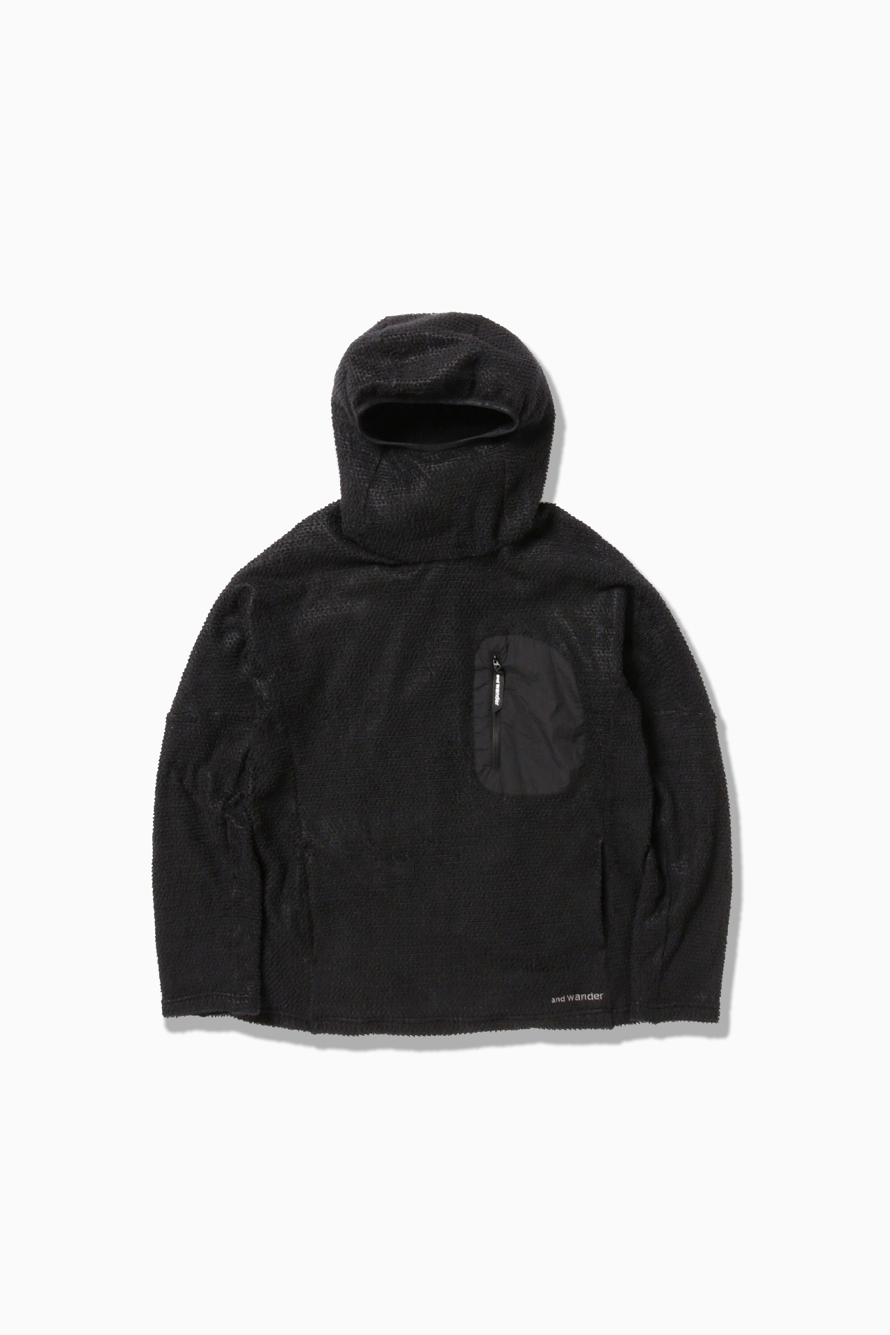 ジャケット・アウター and wander nylon double cloth hoodie and wander（アンドワンダー）の「and wander nylon double