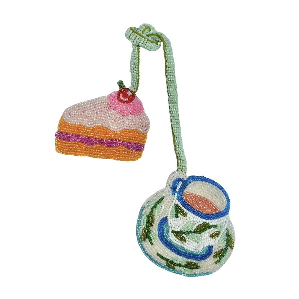 Tea & Cake 串珠吊飾