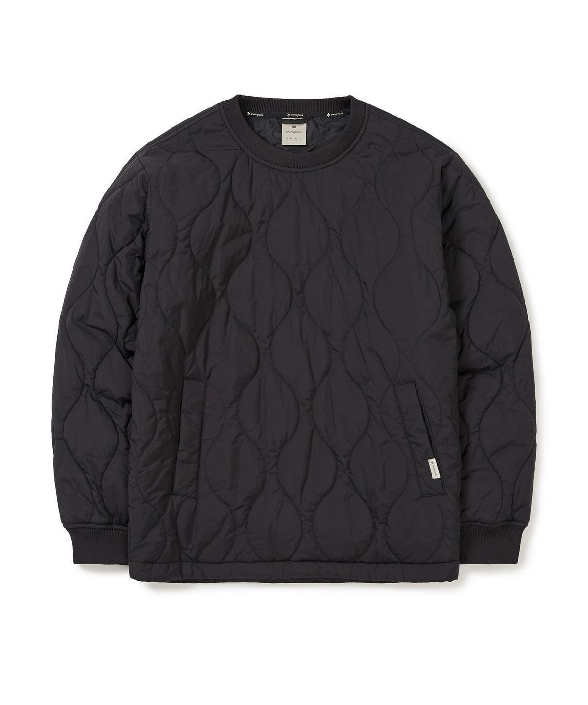 【代購】Snow Peak 雪諾必克 Recycle Quilting 復古 格紋 長袖 衛衣 S24WUFHT02