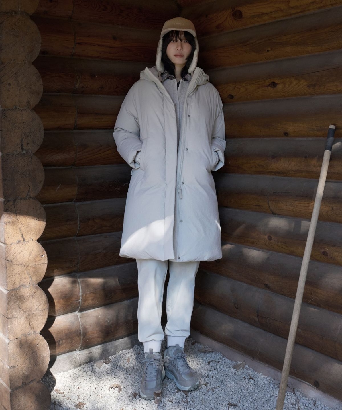 【代購】Snow Peak 雪諾必克 女 朴圭瑛 同款 City Camper 中長版 羽絨 大衣  S24WWGDJ67