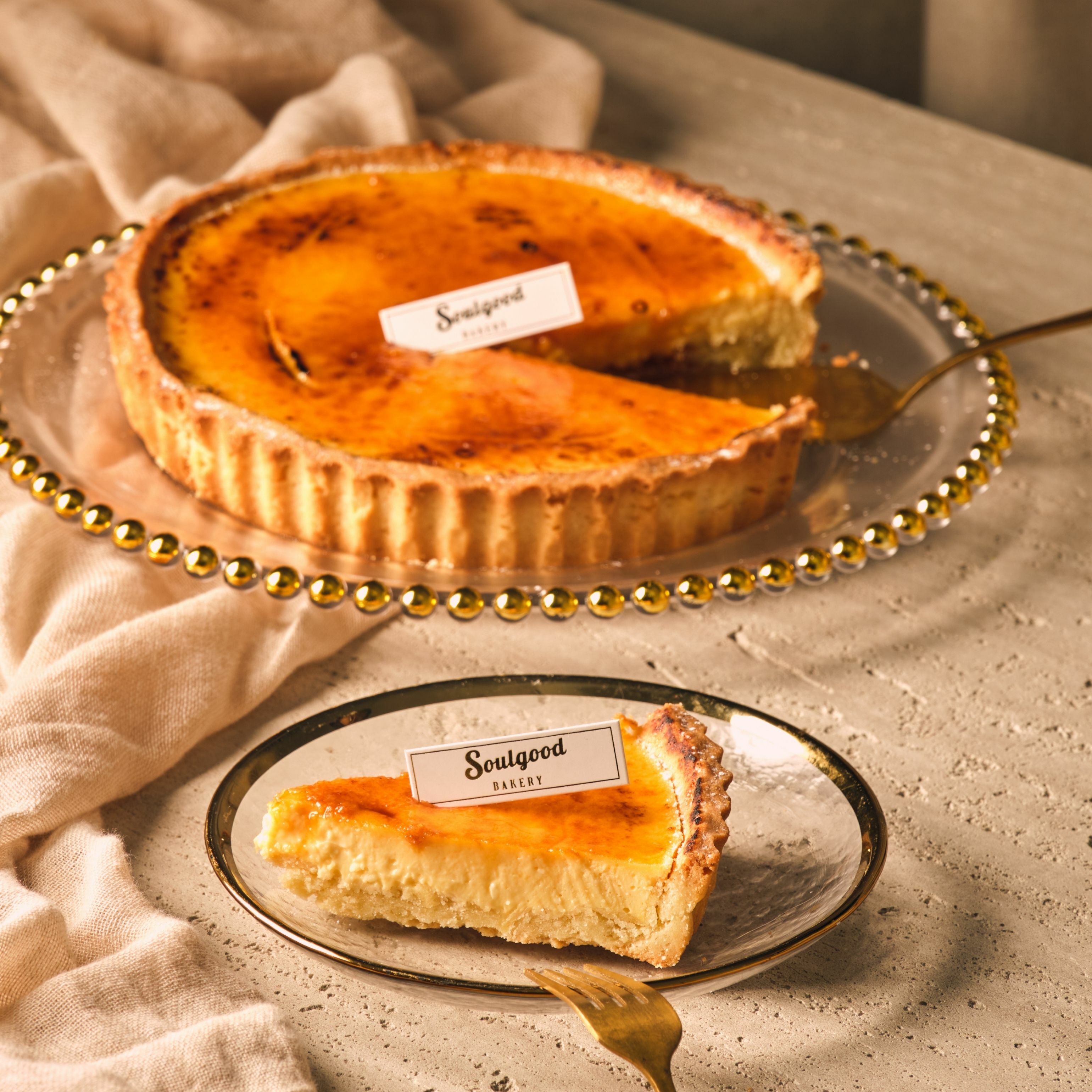 原味 巴斯克芝士撻 Original Basque Burnt Cheese Tart