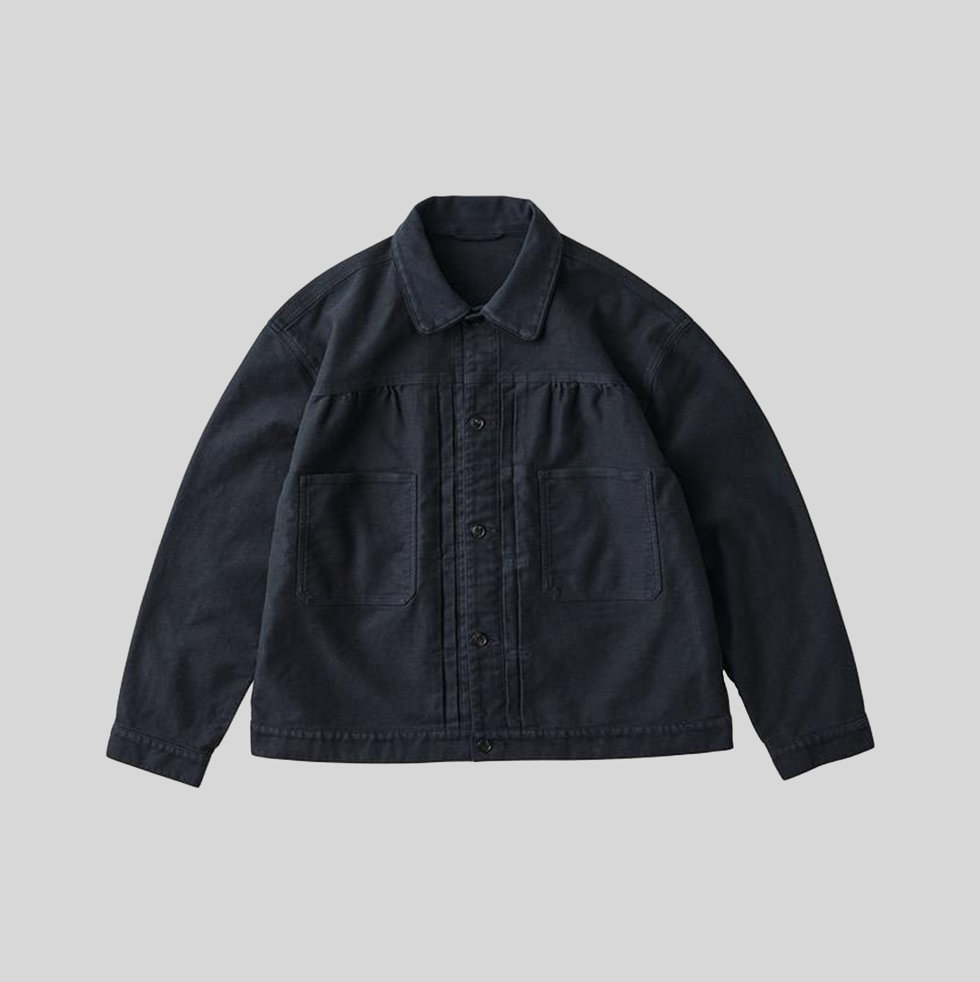 porterclassic MOLESKIN JACKET 24AW サイズ1 PORTER CLASSIC / MOLESKIN NO COLLAR SHIRT JACKET dieci