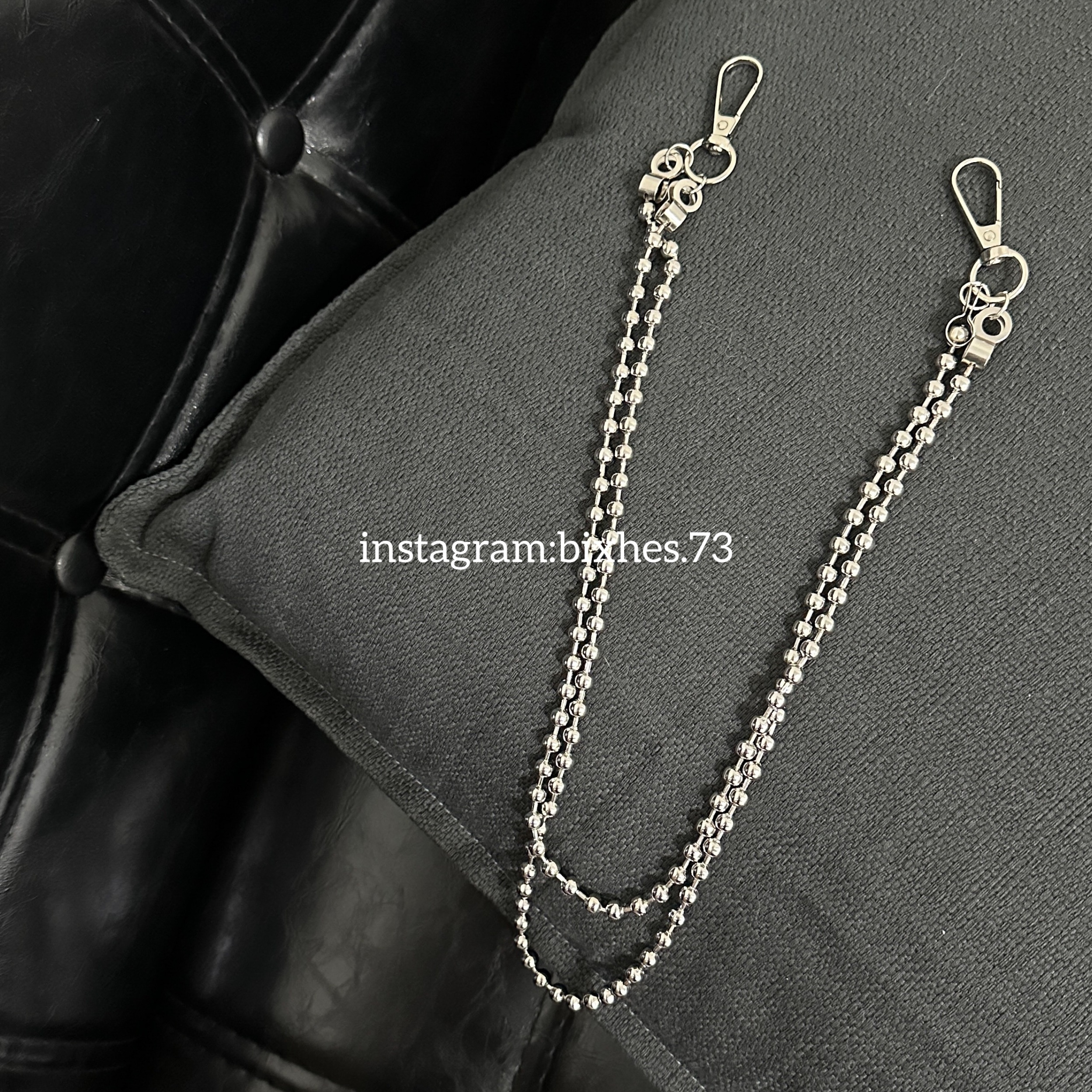 珠珠雙層褲腰鍊(K00080)