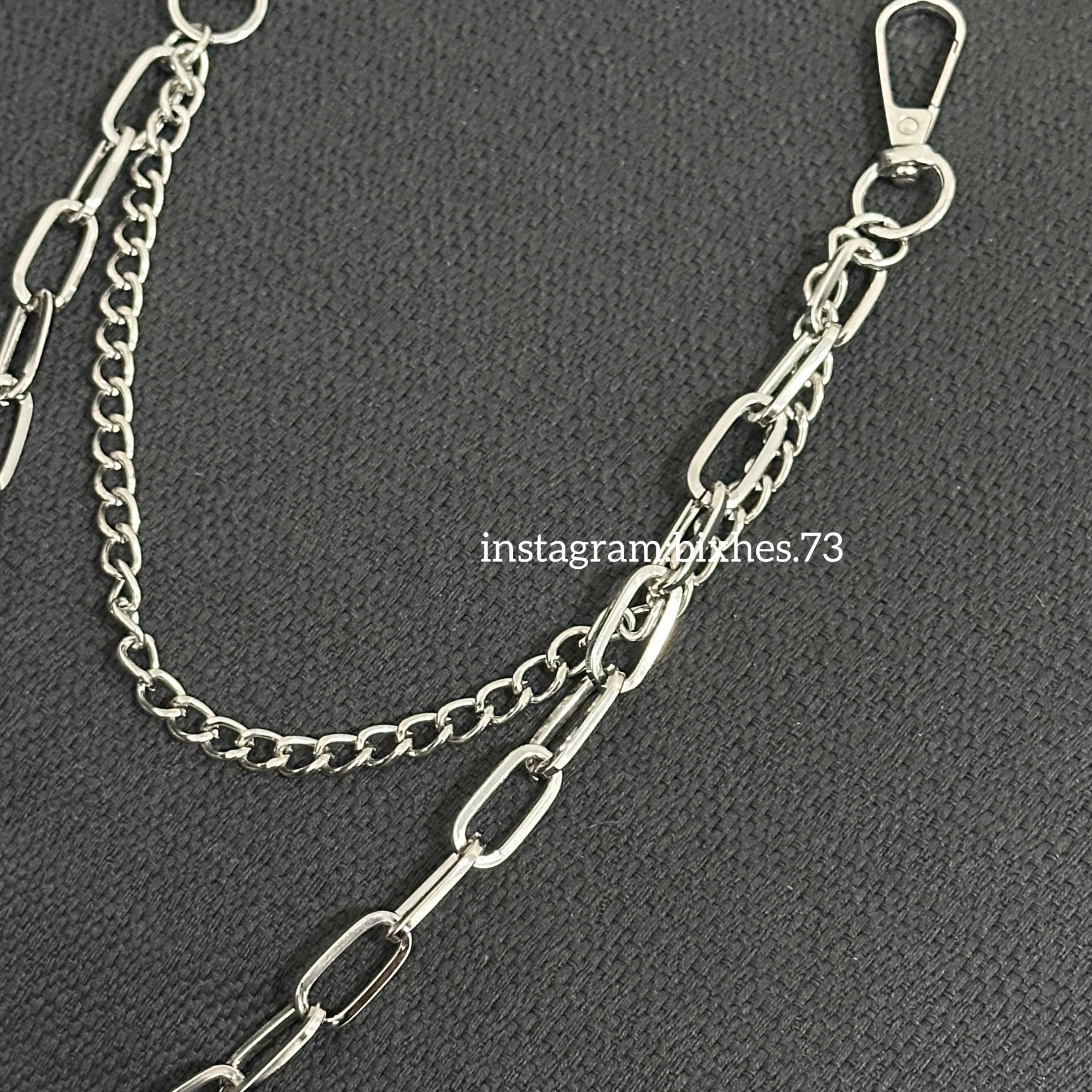 雙鍊褲腰鍊(K00081)