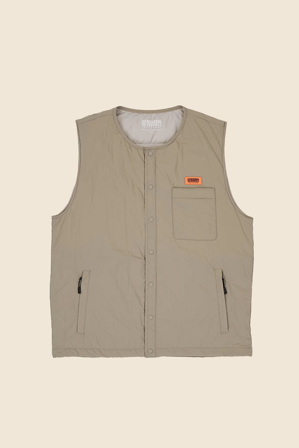 UNIVERSAL OVERALL -  INSULATION 背心（卡其色）