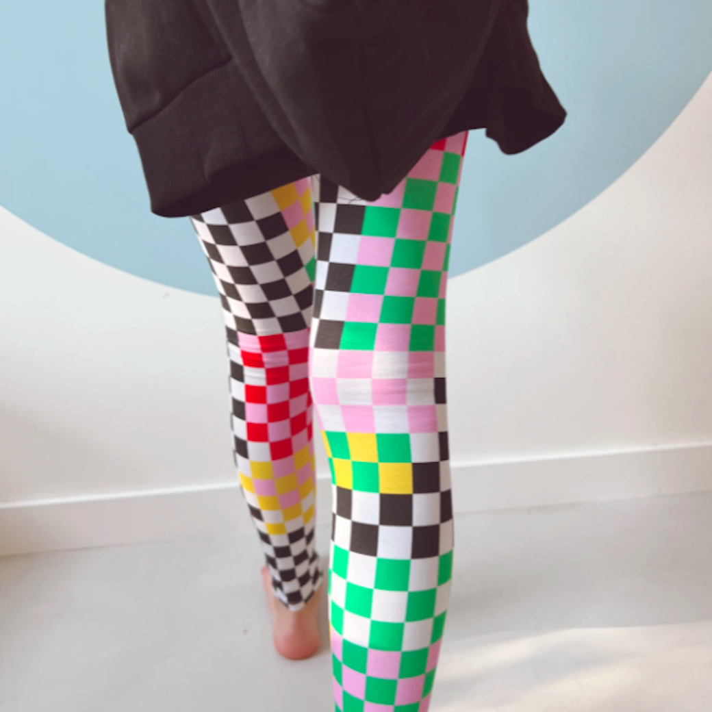 棋盤 | 緊身褲 (小)