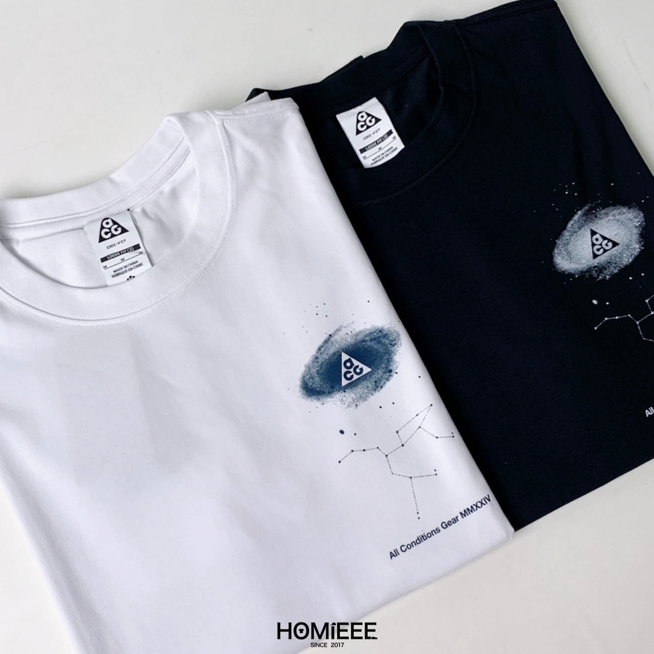 Nike ACG NRG TEE 短袖 星空 銀河 白色 黑色 [FZ5276]