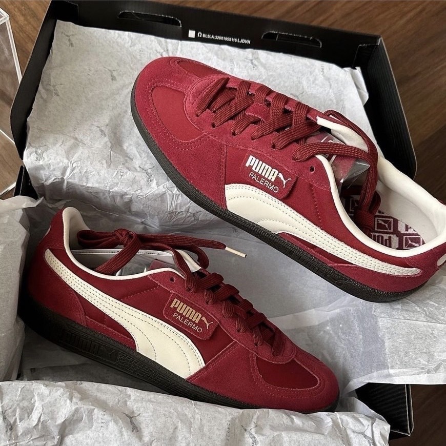 "代購" PUMA PALERMO OG INTENSE RED 酒紅 女鞋