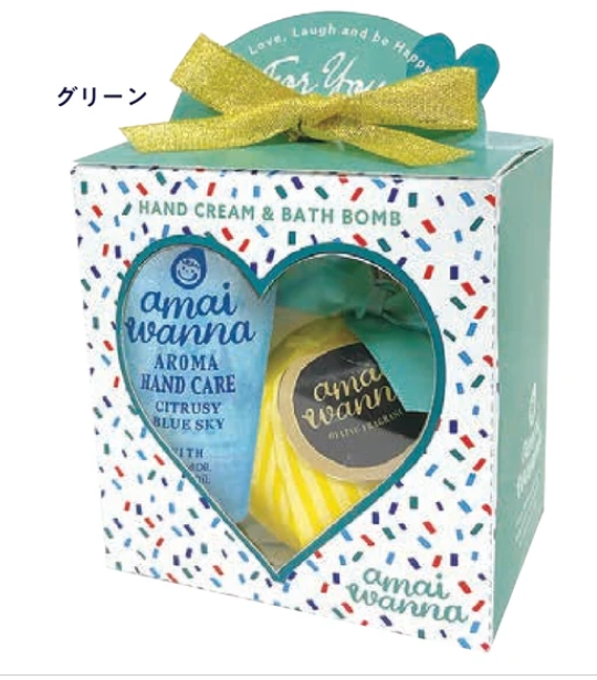 日本amaiwanna護手霜沐浴泡泡球套裝 (非日本製)