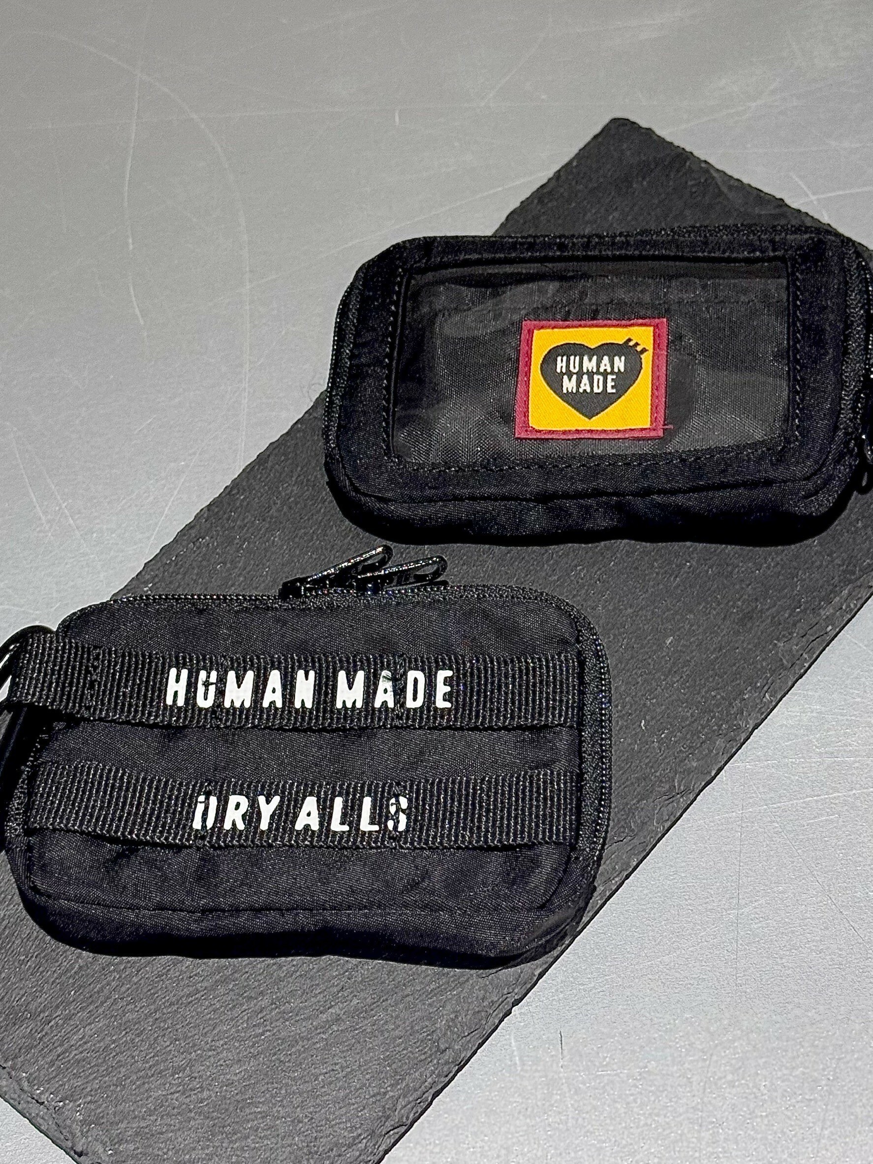 HUMAN MADE 掛扣小卡包黑色