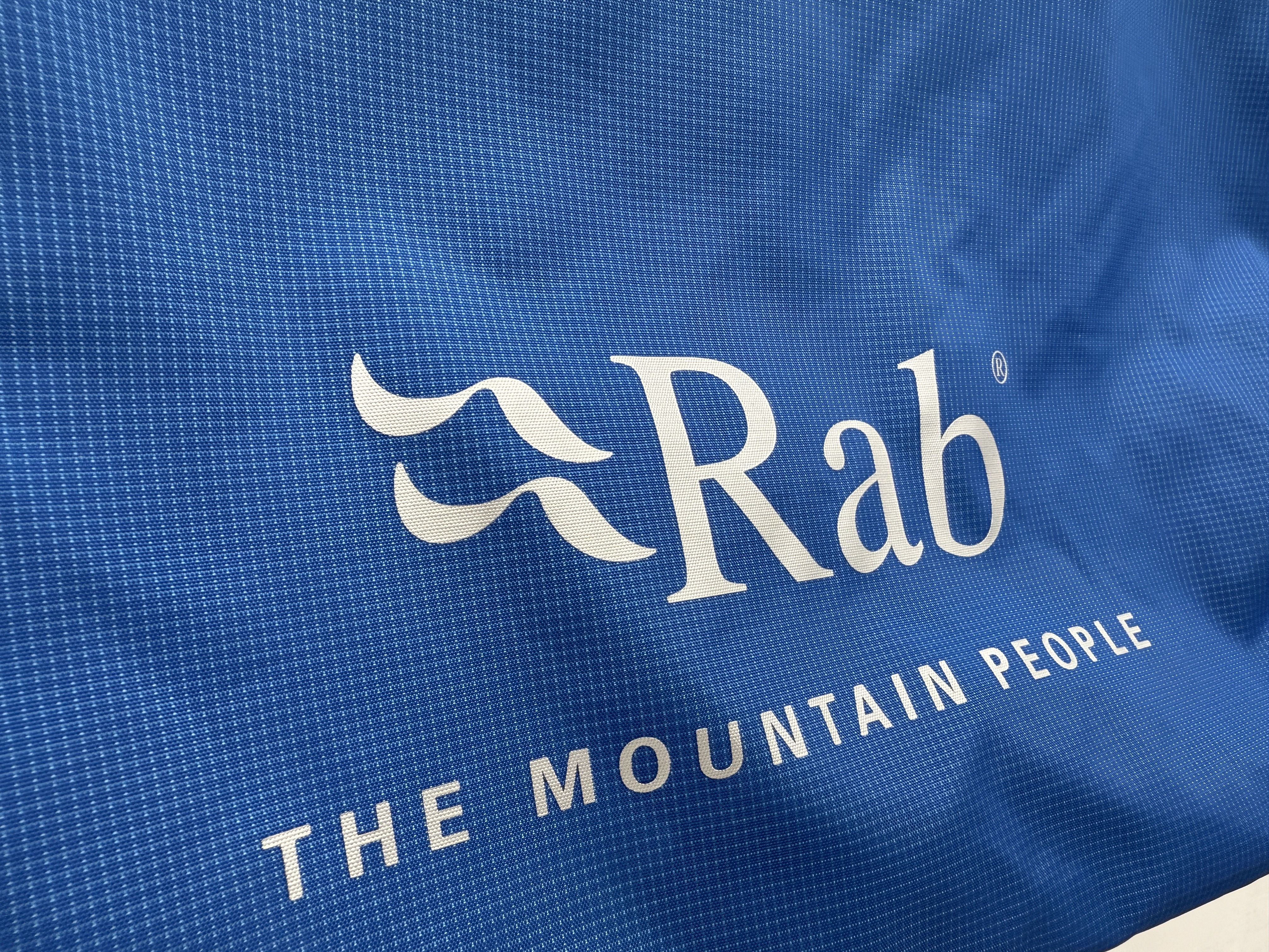 BAG FOR LIFE #A1 亮面 格仔布 藍色 ( Rab Logo )